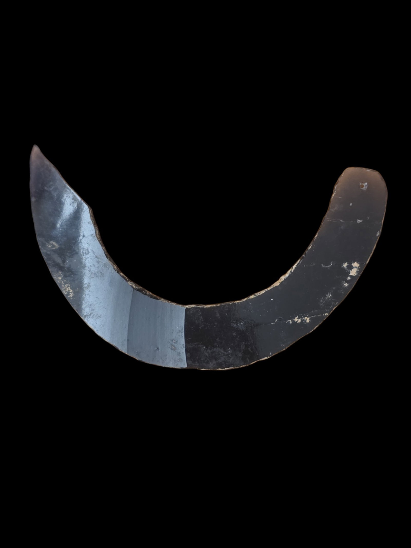 Pre-Columbian Mayan Obsidian Pectoral Pendant (1 of 5)