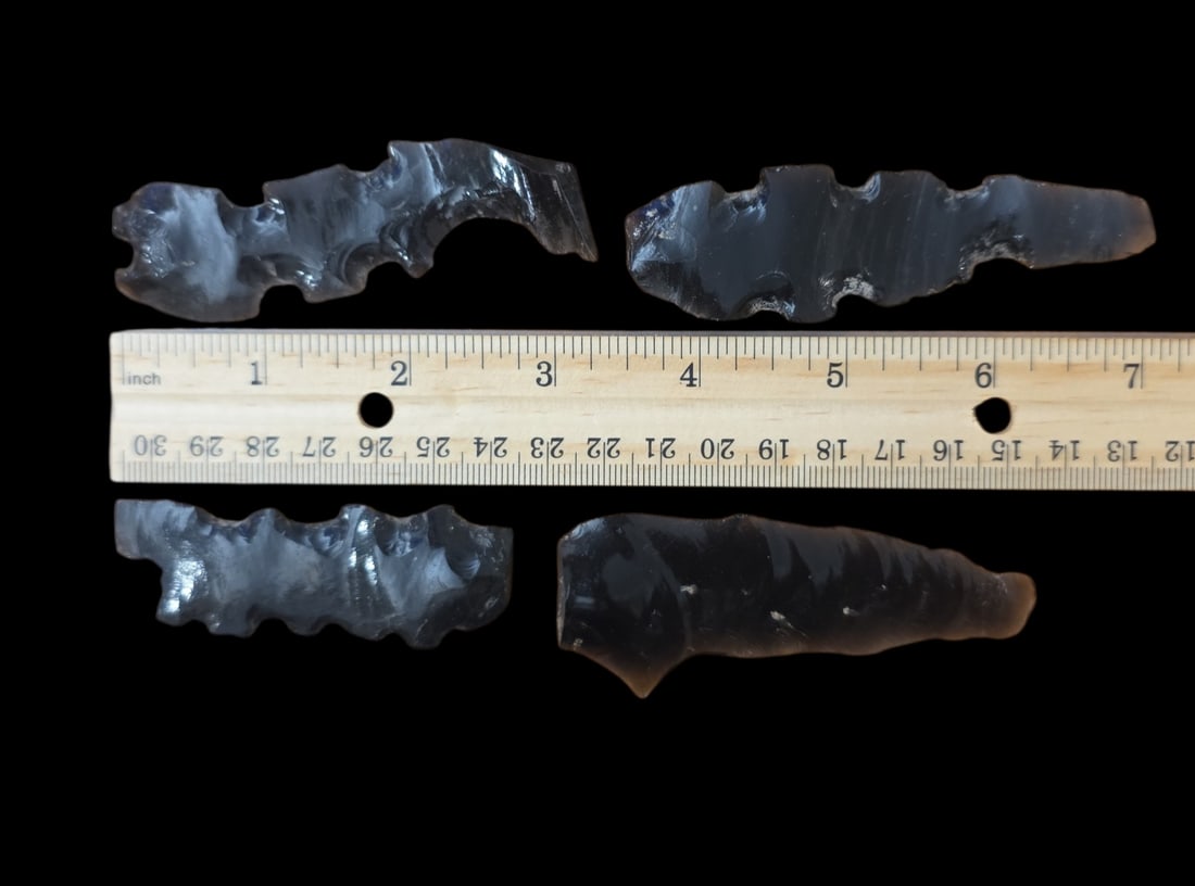 Pre-Columbian Mayan Obsidian Eccentrics - 2