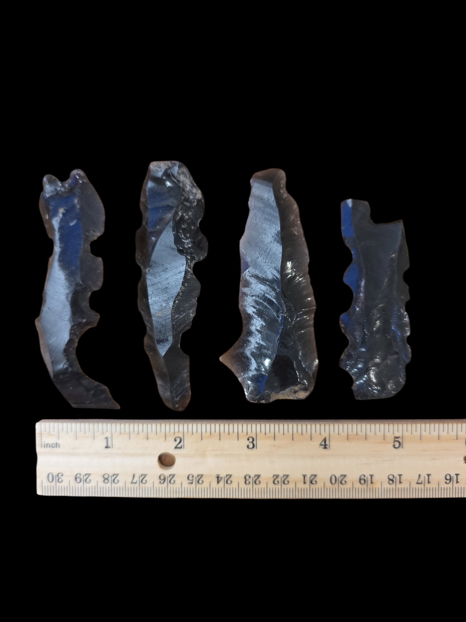 Pre-Columbian Mayan Obsidian Eccentrics - 3
