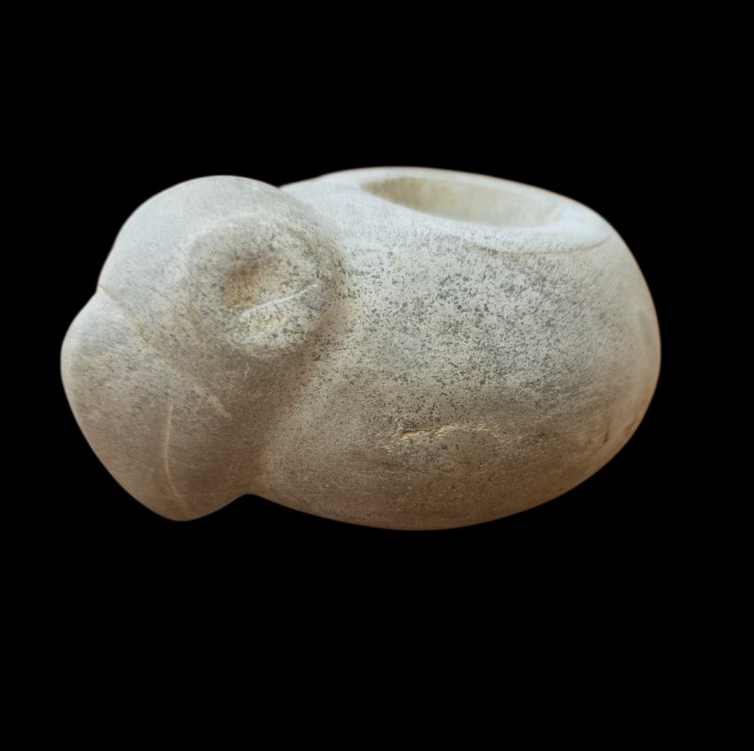 Pre-Columbian Jade Ceremonial Avian Mace Costa Rica (1 of 4)