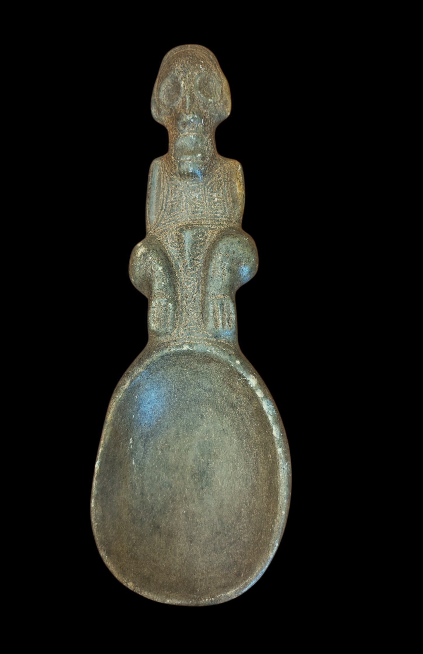 Pre-Columbian Tiano Ritual Spoon (1 of 6)