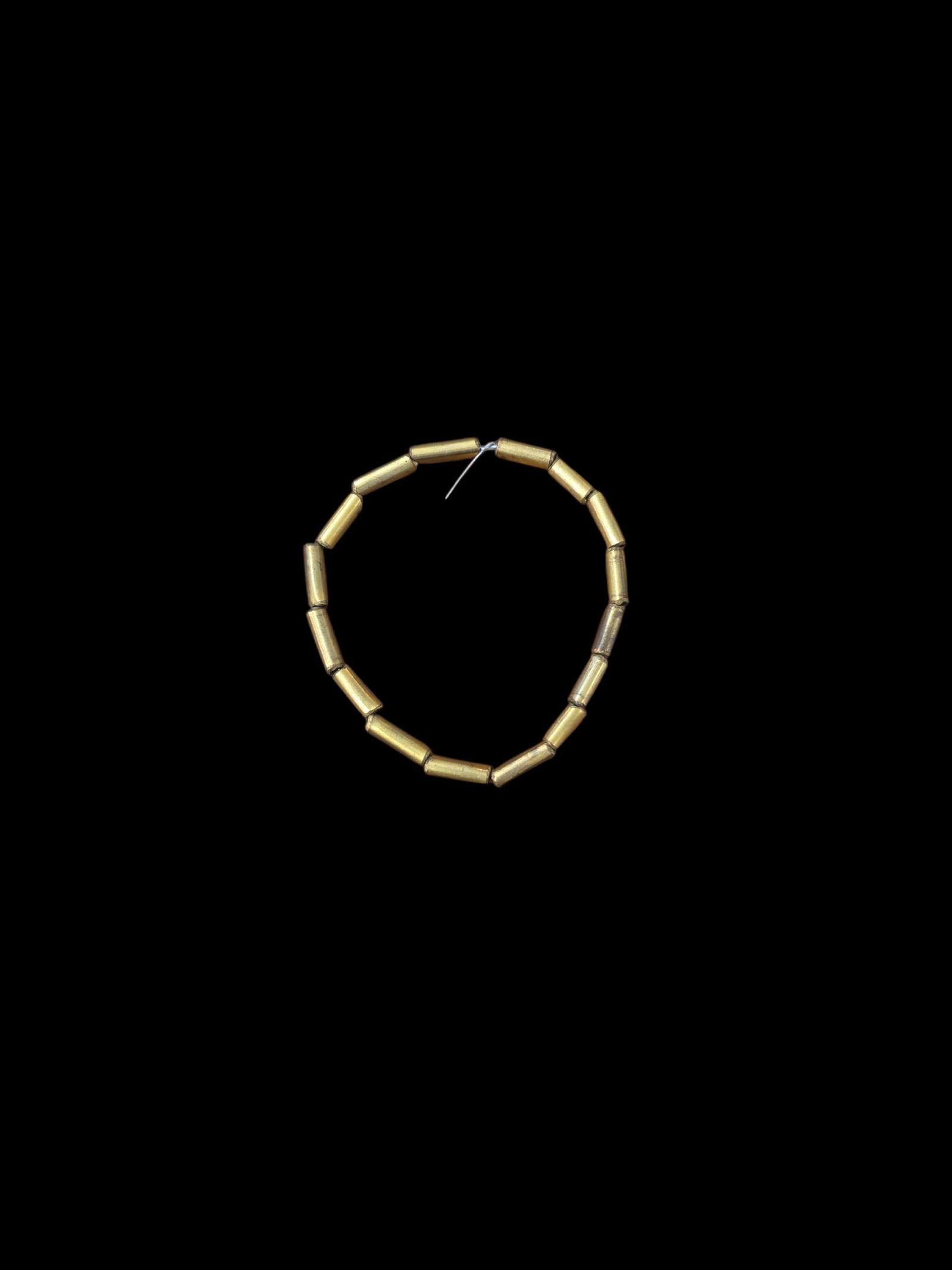 Pre-Columbian Gold Tube Bead Collection, Panama Region (1 of 3)
