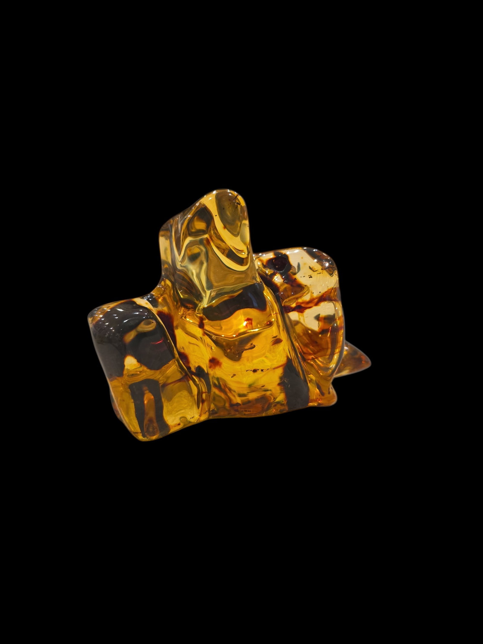 Natural Andes Mountains Amber Sculpture (1 of 4)