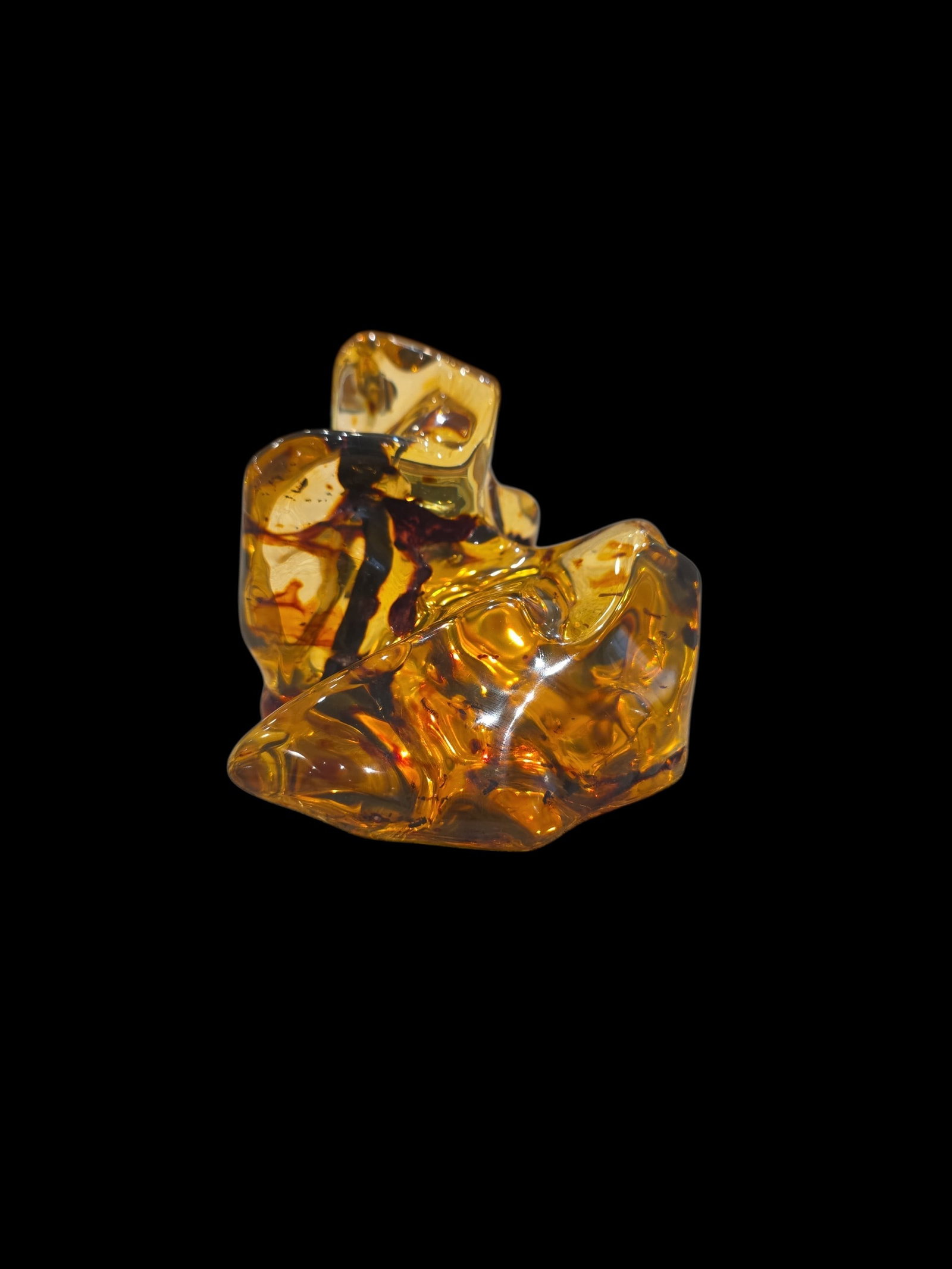 Natural Andes Mountains Amber Sculpture (1 of 4)