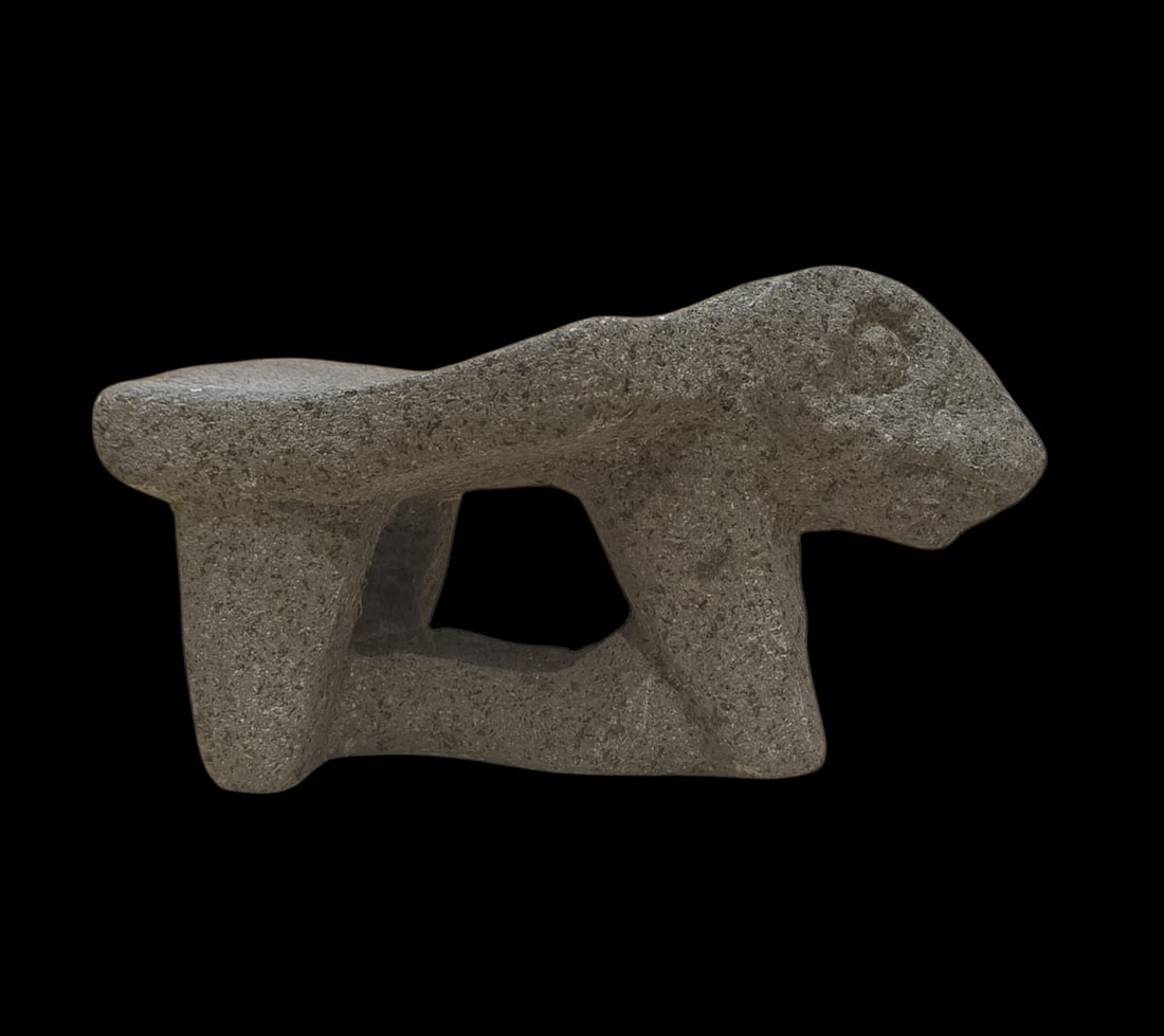 Pre-Columbian Jaguar Stone Metate Costa Rica (1 of 5)