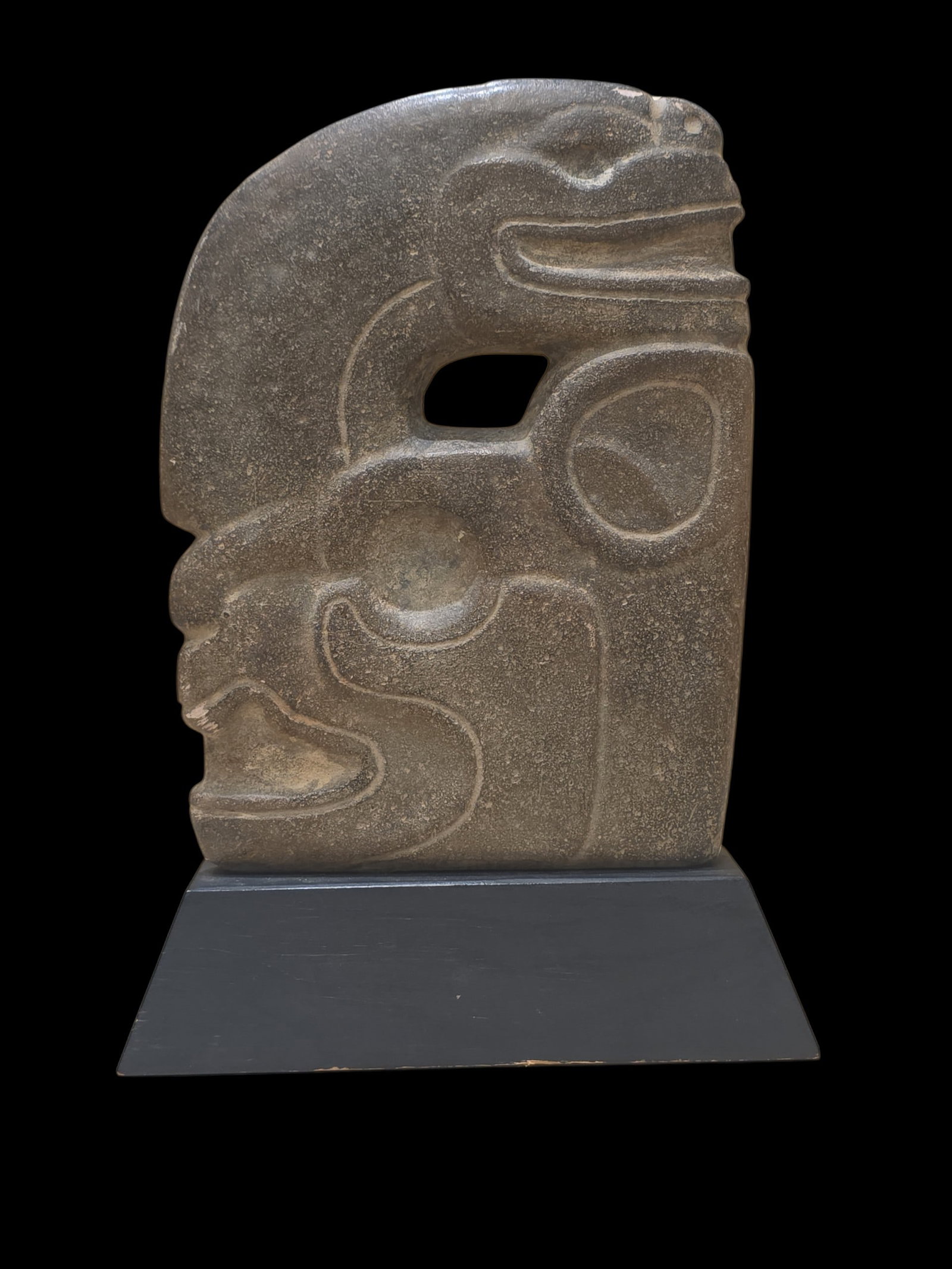 Pre-Columbian Style Ceremonial Hacha, Mesoamerica (1 of 4)