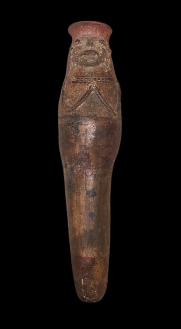 Pre-Columbian Quimbaya Human Effigy Vessel (1 of 4)
