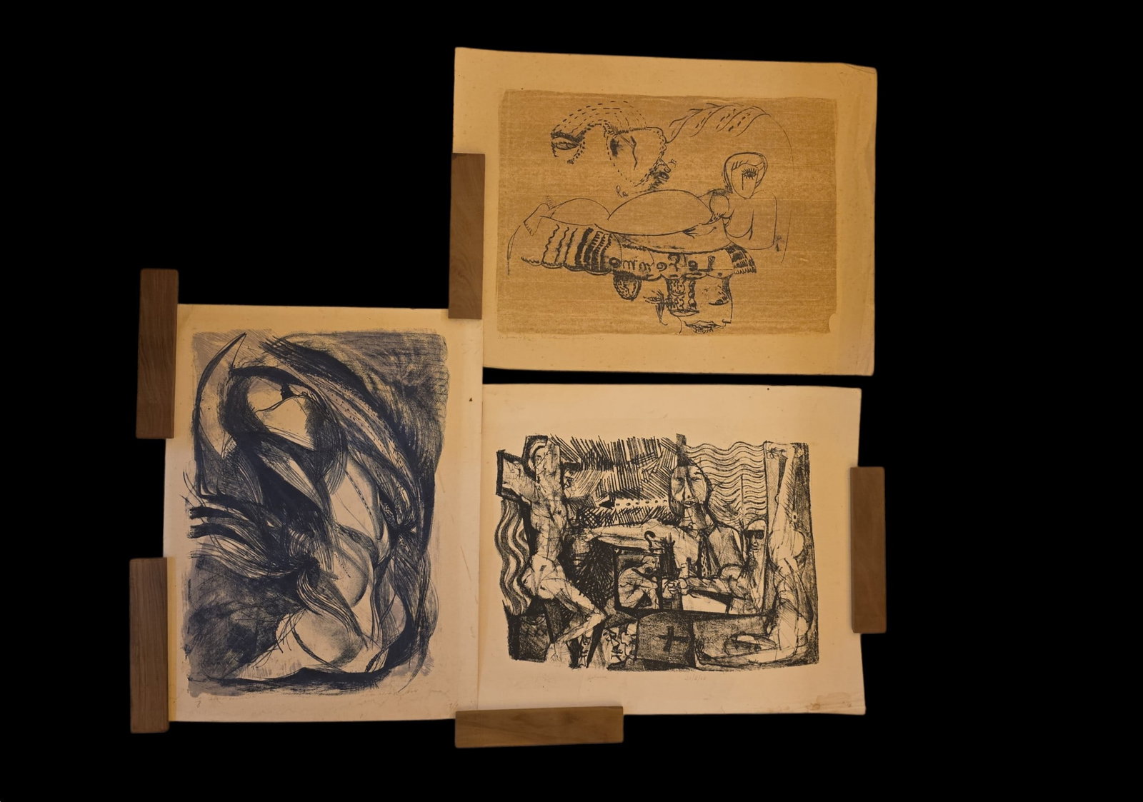 Mid-century Lithographs By Cuban Artists (1 of 2)