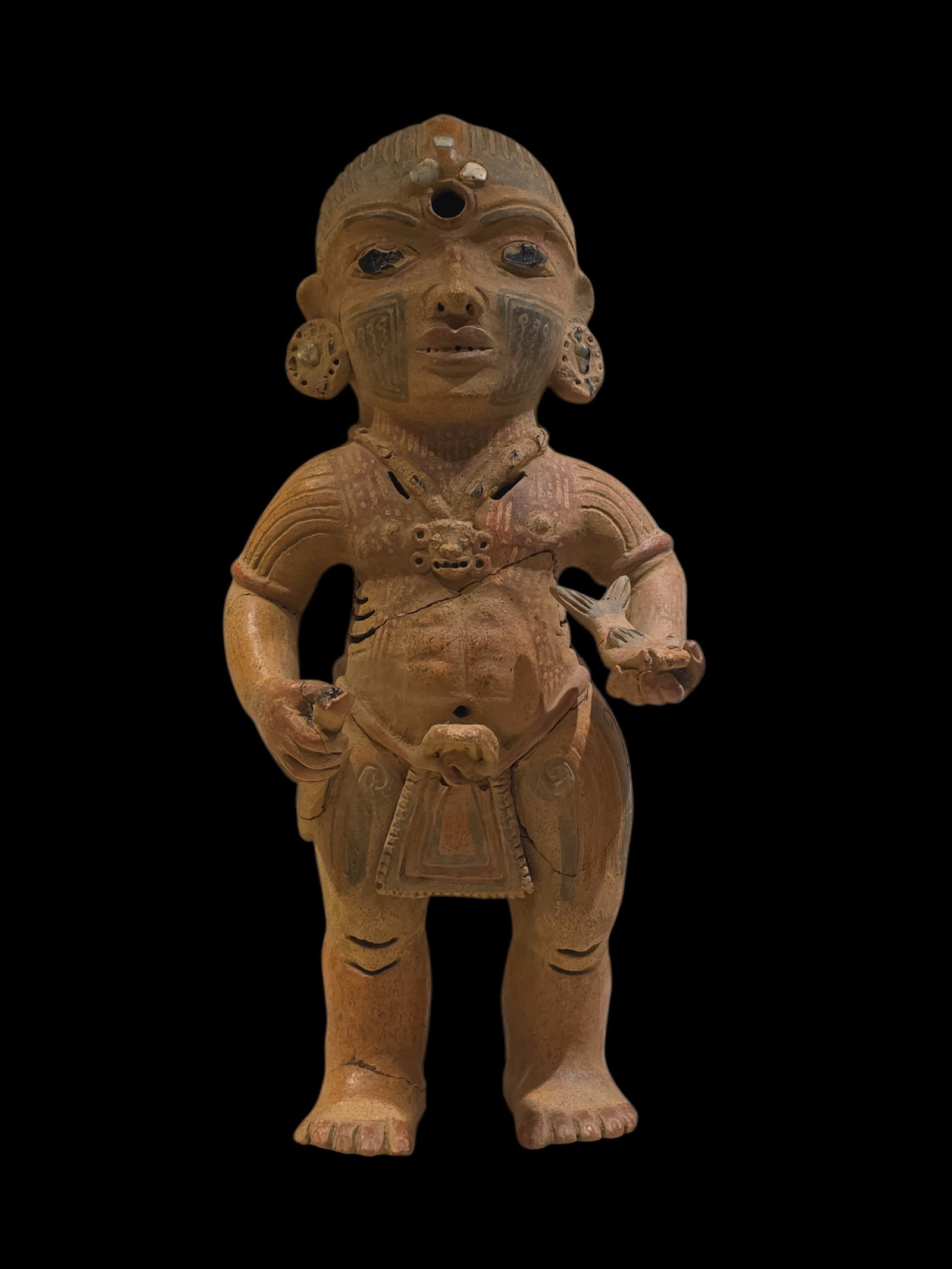 Pre Columbian Style Standing Tumaco-La Tolita Figure (1 of 4)