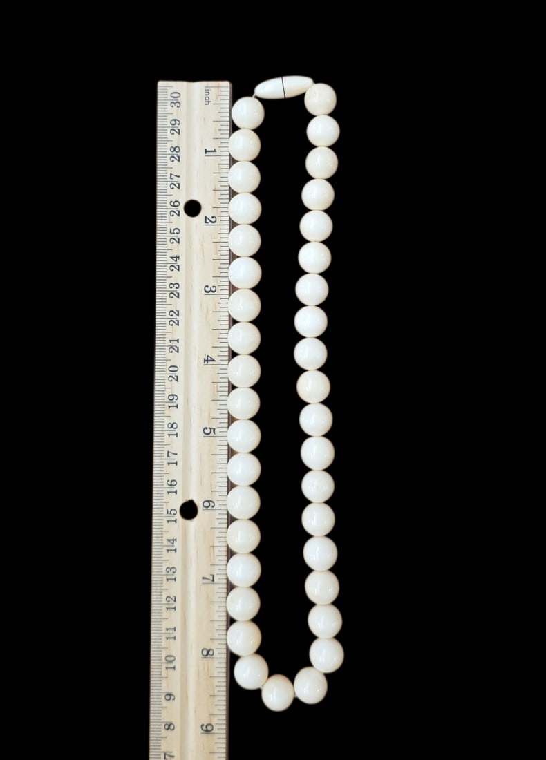 Antique Beaded Necklace - 2