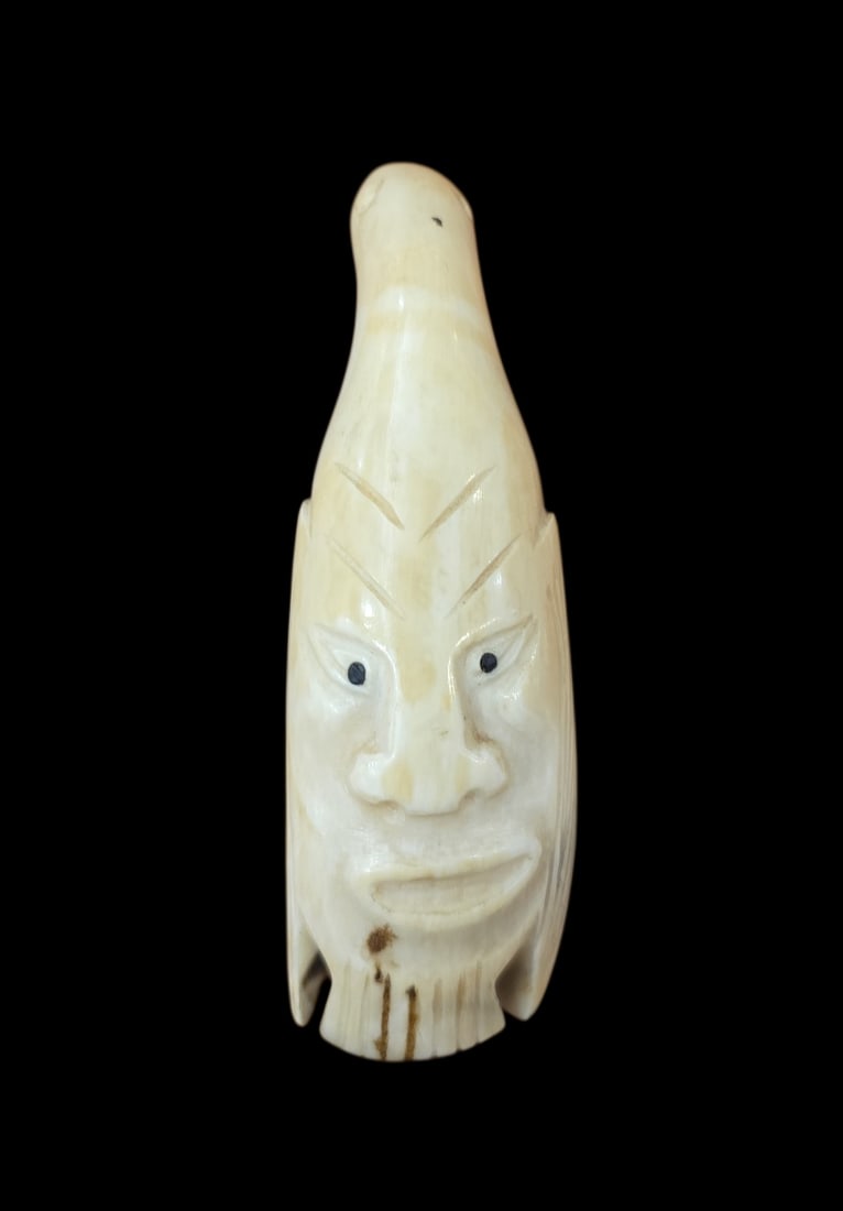 Antique Inuit Hand-Carved Billiken (1 of 4)