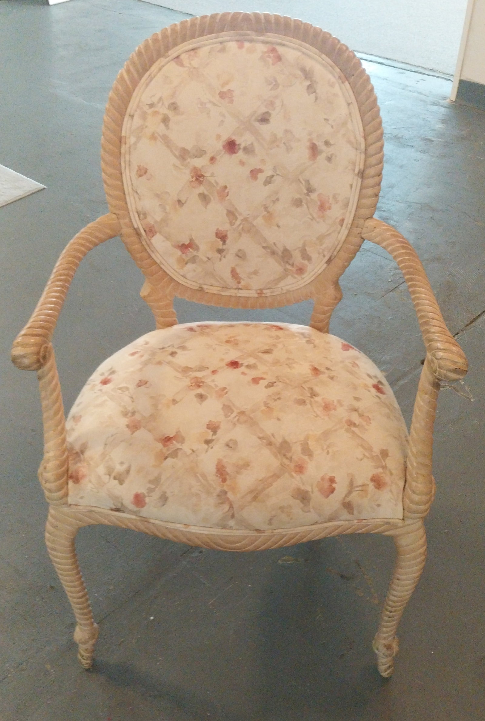 Vintage Style Floral Armchairs (1 of 2)