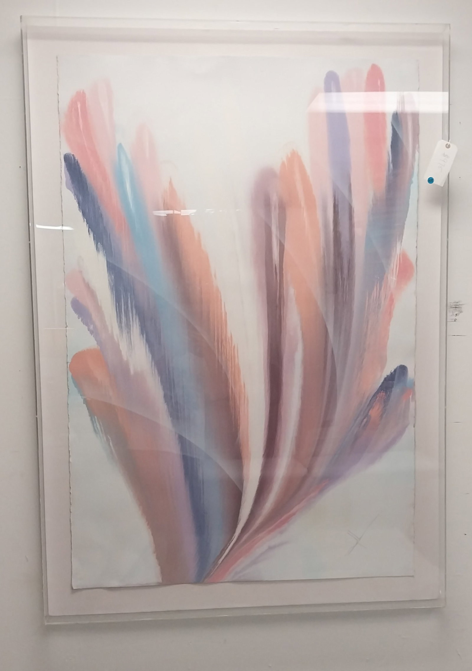 Watercolor Original in Shadow Box, 46 x 66in, pencil signed (1 of 2)