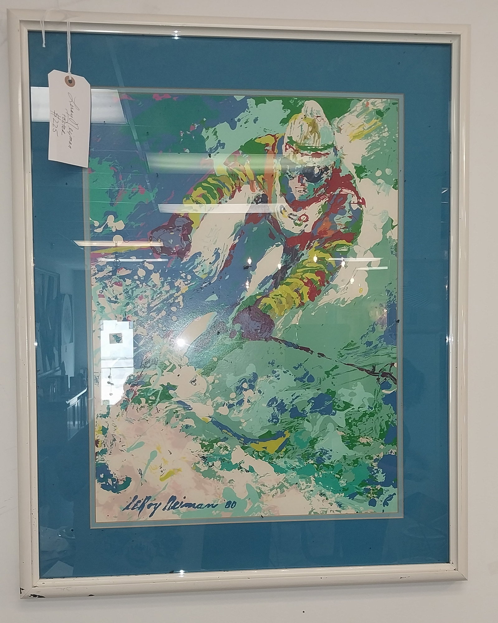 Framed Leroy Neiman Poster, 32 x 26in (1 of 2)