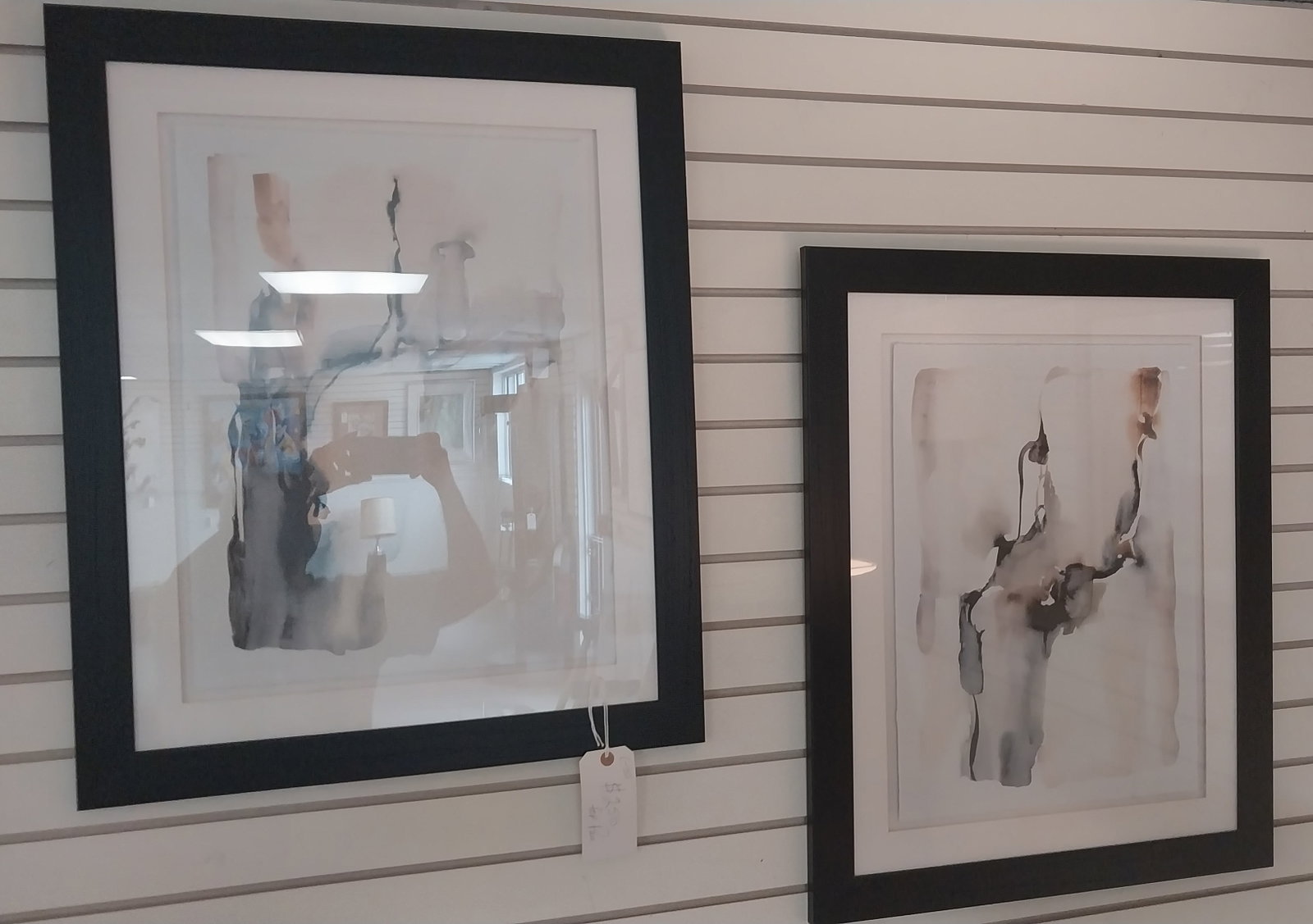 Framed Watercolor Art, 31x24.5 in (1 of 3)