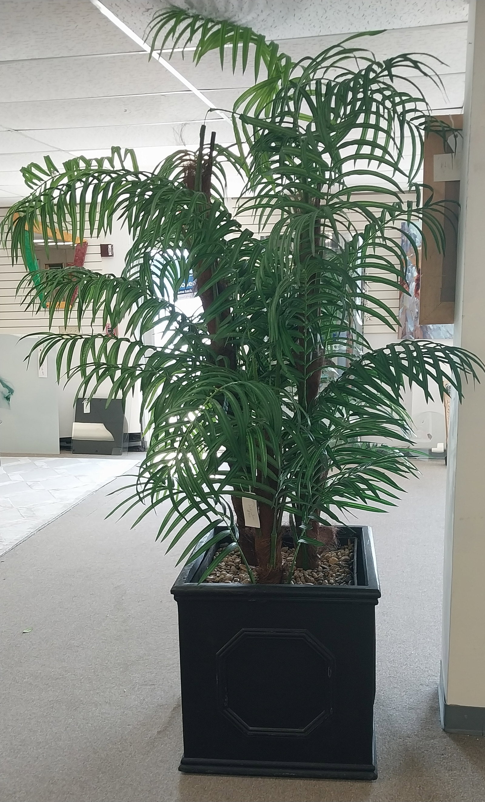 Artificial Palm Tree with Planter, Approx. 4.5 Ft x 8 Ft (1 of 1)
