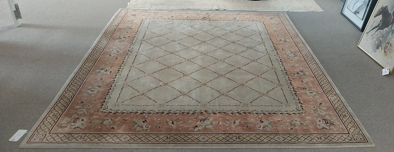 Floral Area Rug, 89 x 112 In (1 of 2)