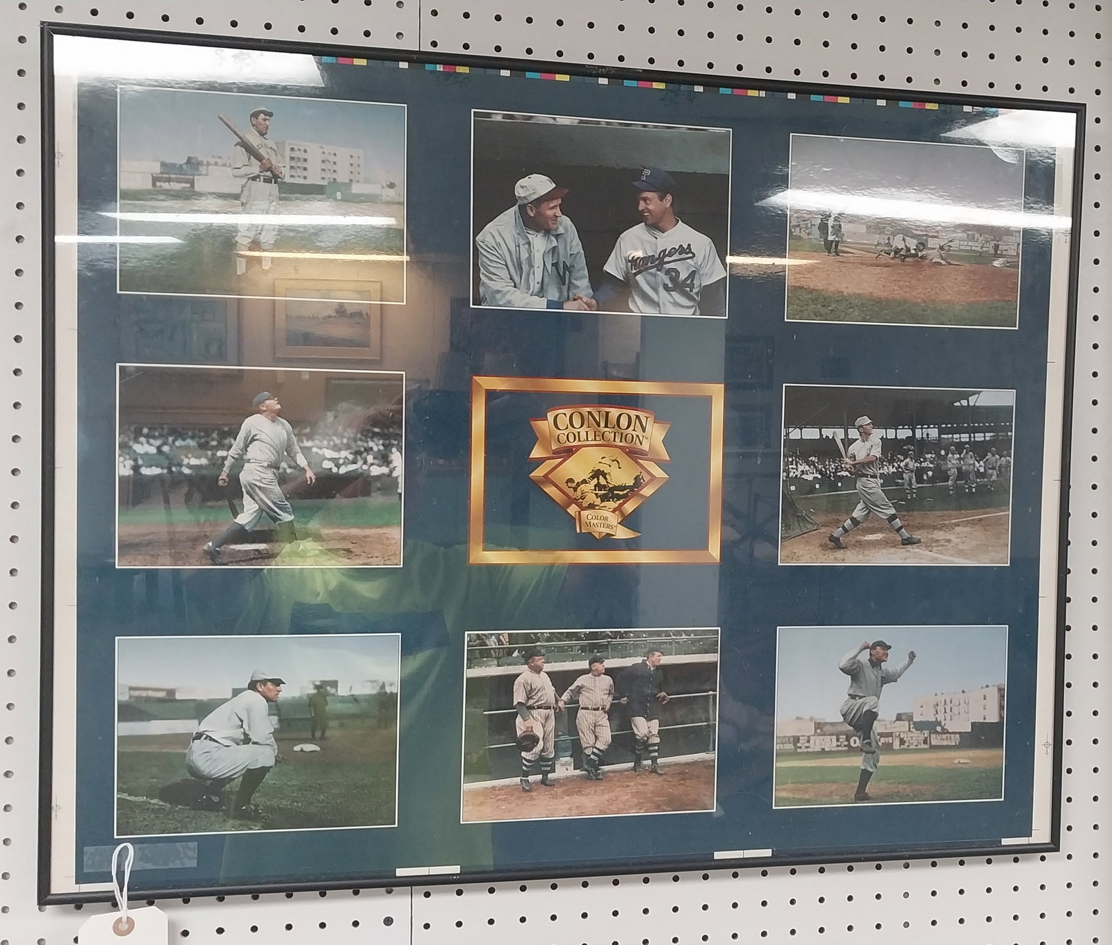 Conlon Collection, Remastered Photos of MLB Superstar Players, 25.5 x 32 In. (1 of 2)