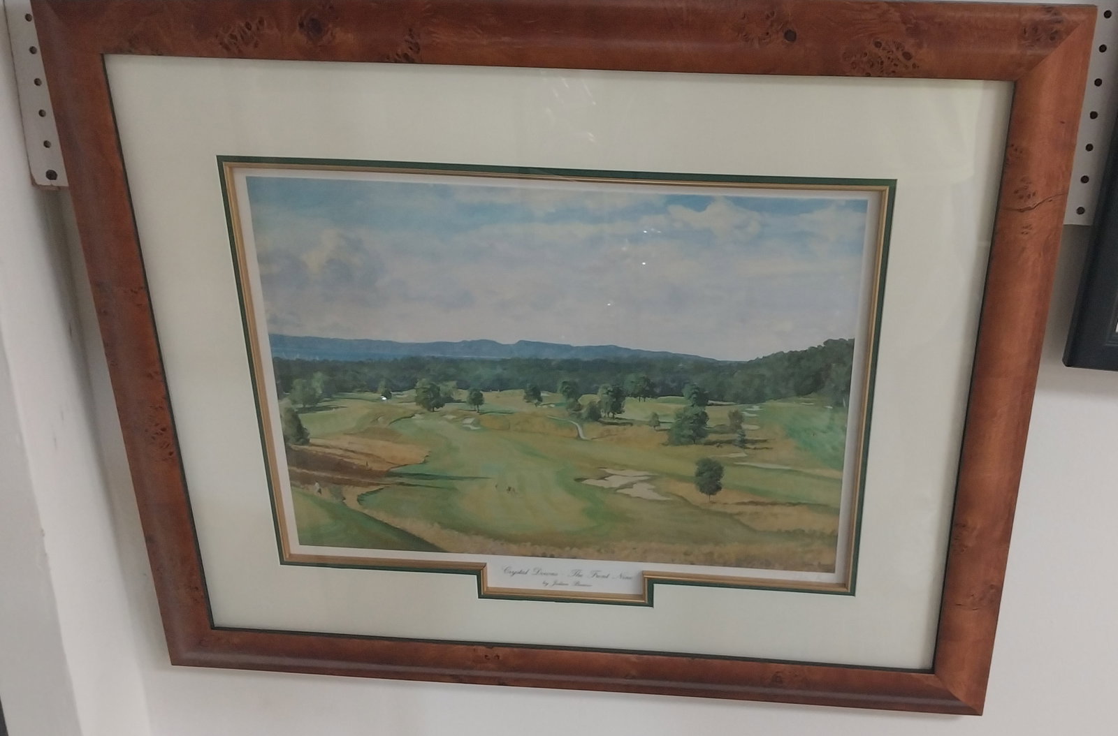 Crystal Downs Print by Julian Barrow, pencil signed, 26 x 32 In. (1 of 2)