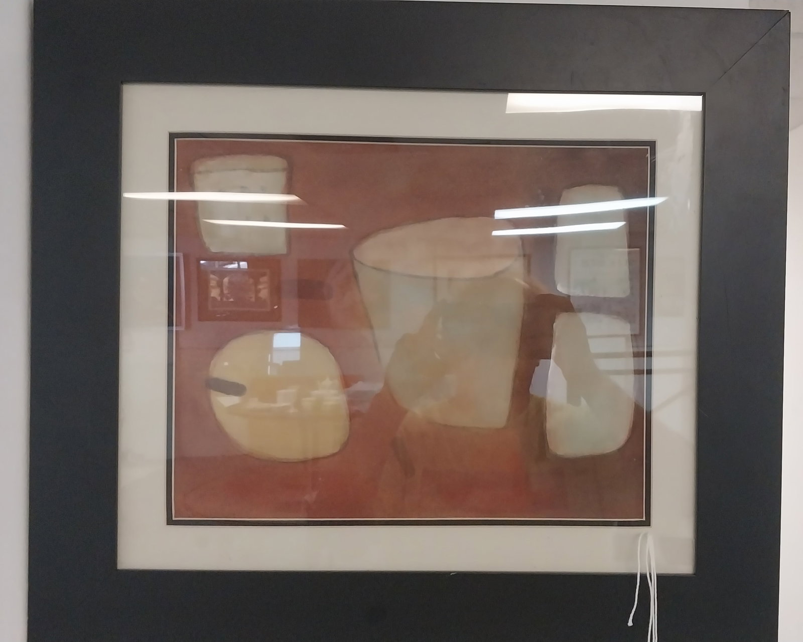 William Scott Signed Artwork, Framed, 17.5 x 20 In. (1 of 2)