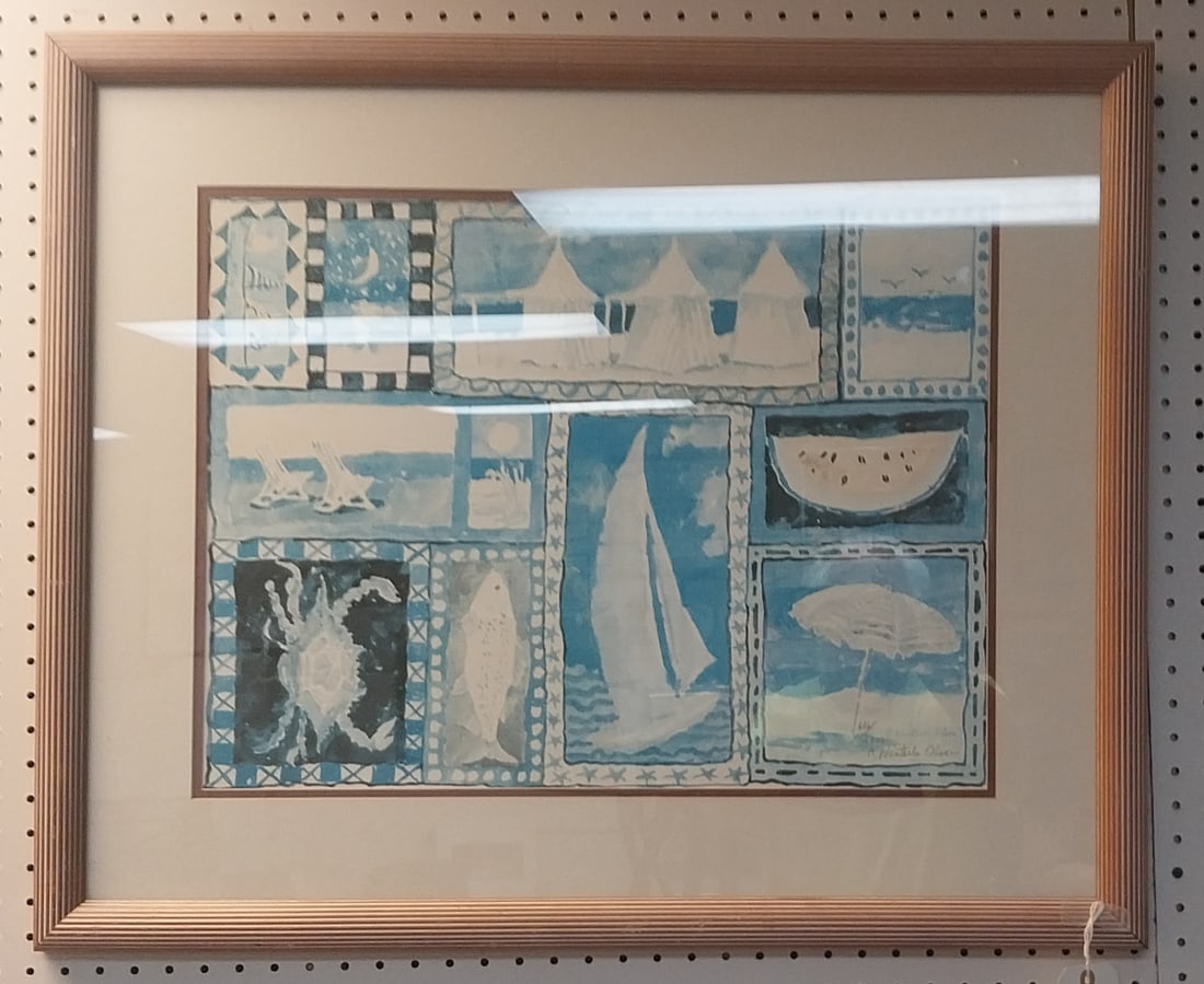 Lithograph by C. Winterle Olson, Limited Edition, 26 x 32 In. (1 of 2)