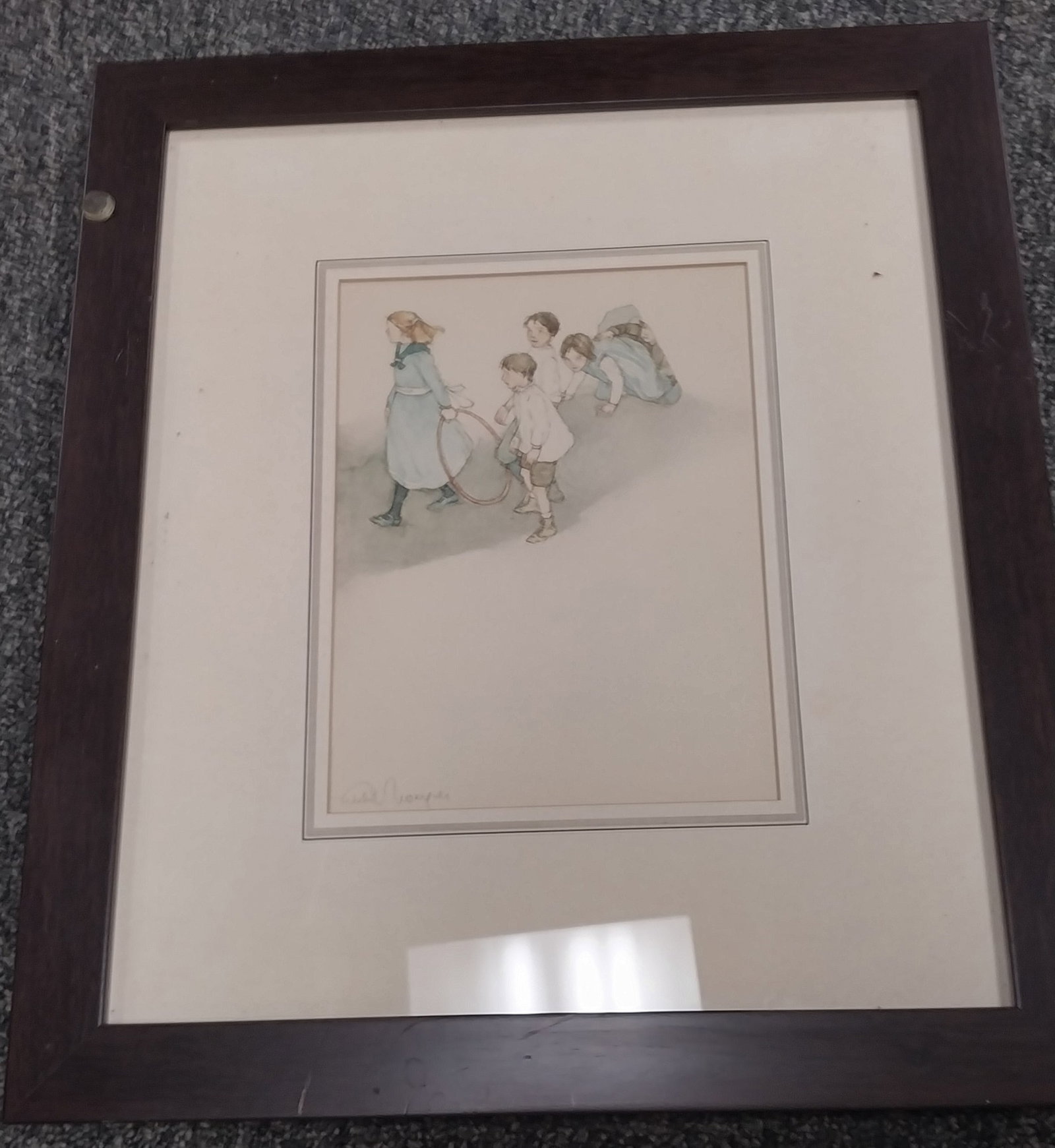 Lisbeth Zwerger Signed Print of Illustration from The Selfish Giant by Oscar Wilde: Lisbeth Zwerger Signed Print of Illustration from The Selfish Giant by Oscar Wilde