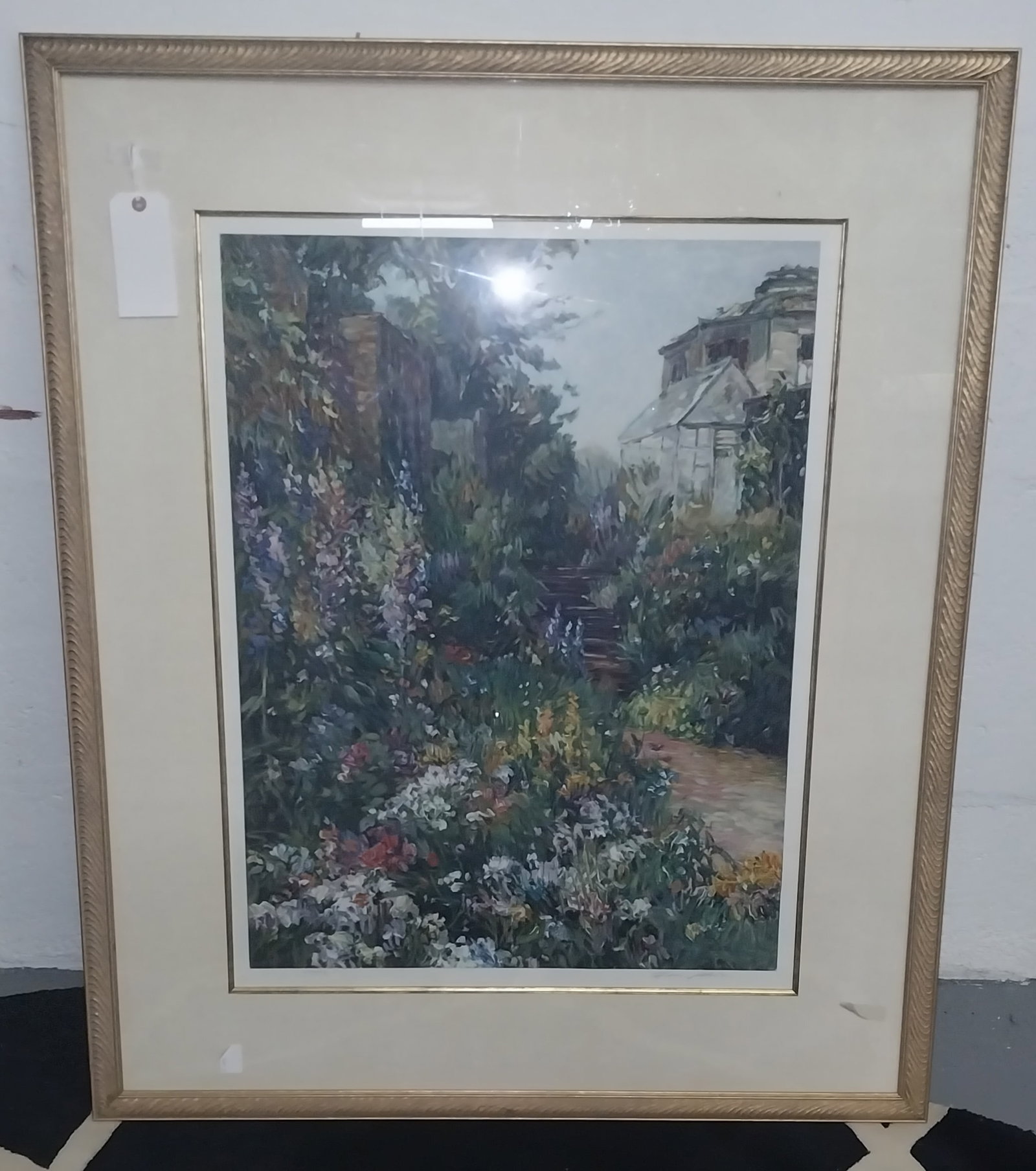 "The Greenhouse" Ltd Edition Serigraph by Henri Plisson, 46.5 x 38.5 in (1 of 4)