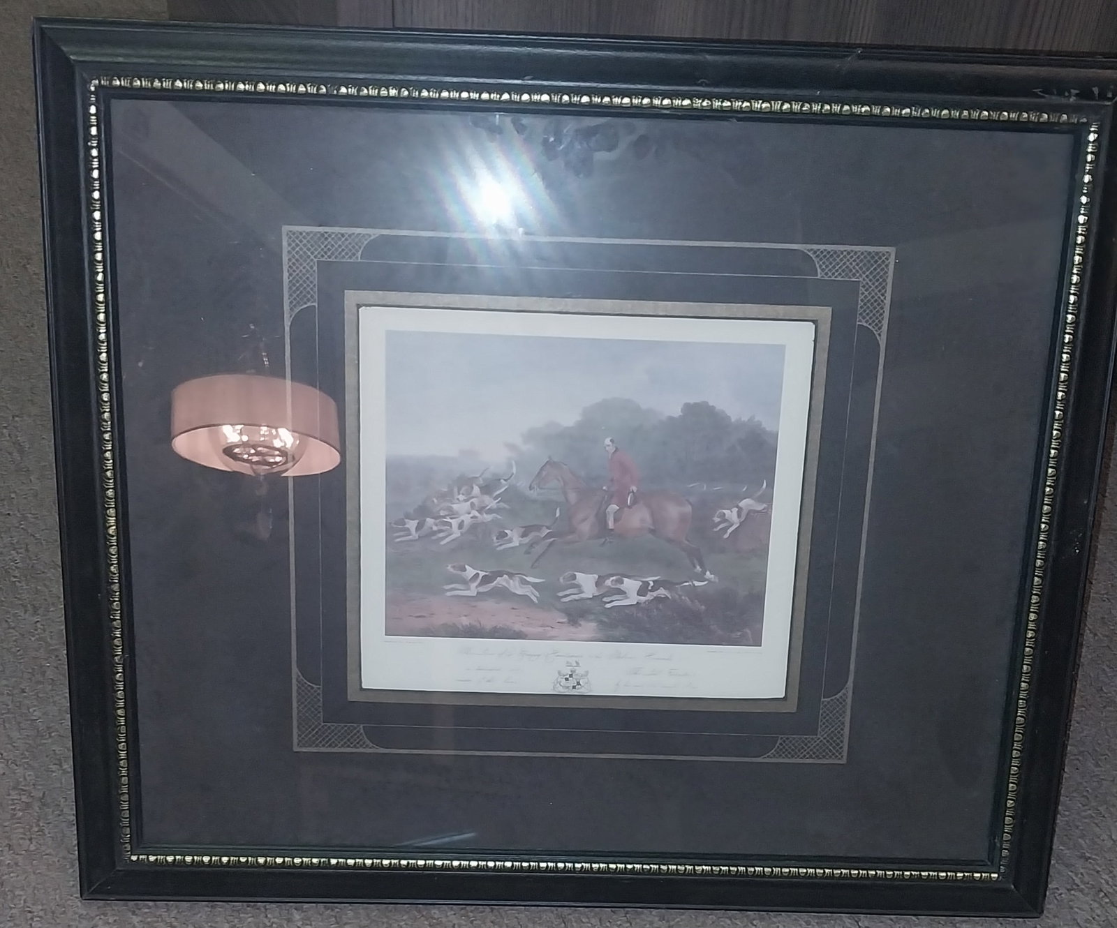 Print, The Fox Hunt, 17 x 20 in. (1 of 1)