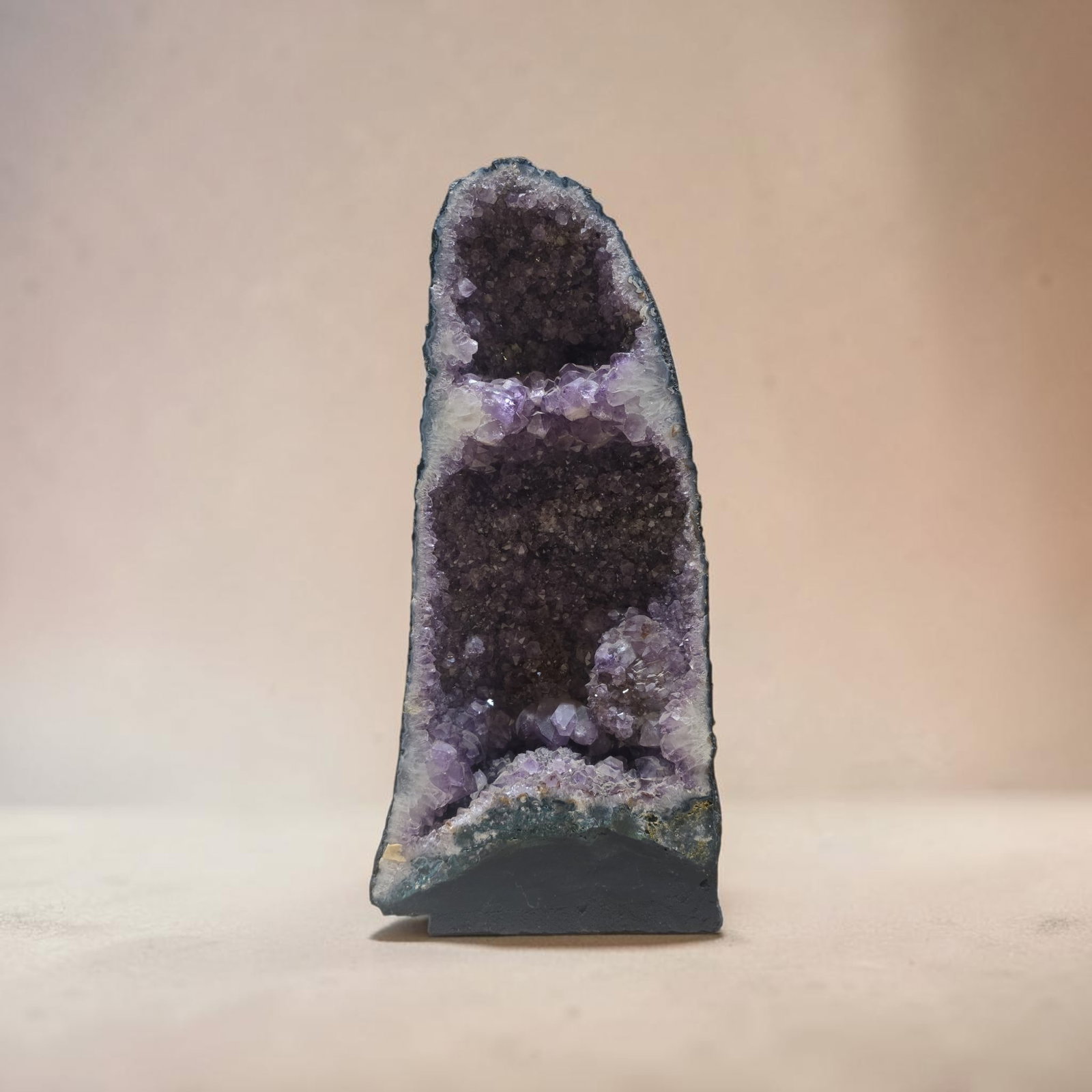 Very rare amethyst Cathedral geodespecimen extremely large (1 of 4)