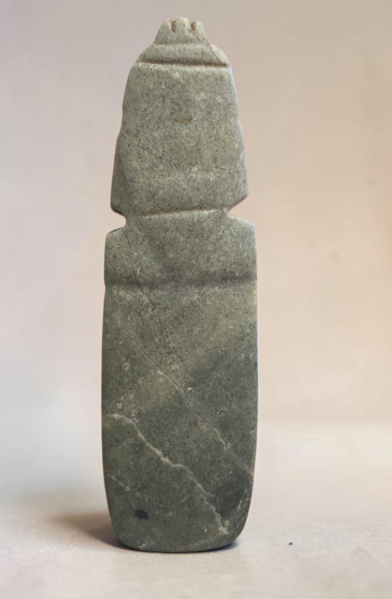 Pre-Columbian avian jade axe God (1 of 6)