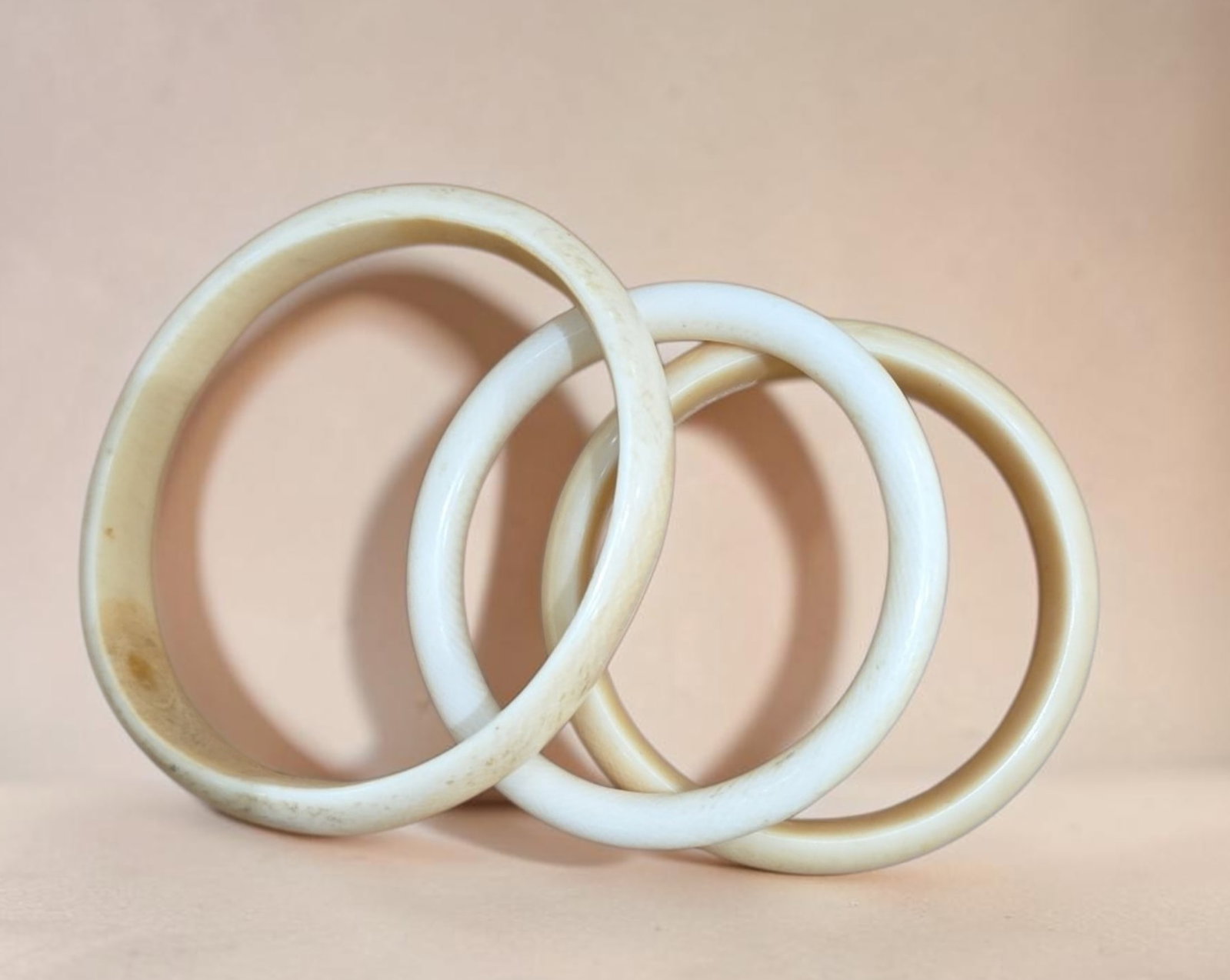 Antique Hand Carved Bangle Bracelets (1 of 3)