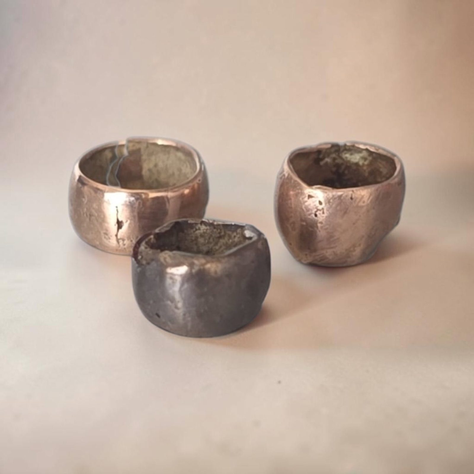 Pre-Columbian Gold Tairona Spacer Beads (1 of 4)