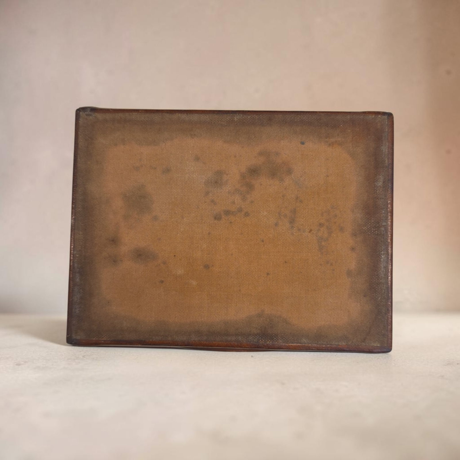 Vintage Leather Embossed Box - 4