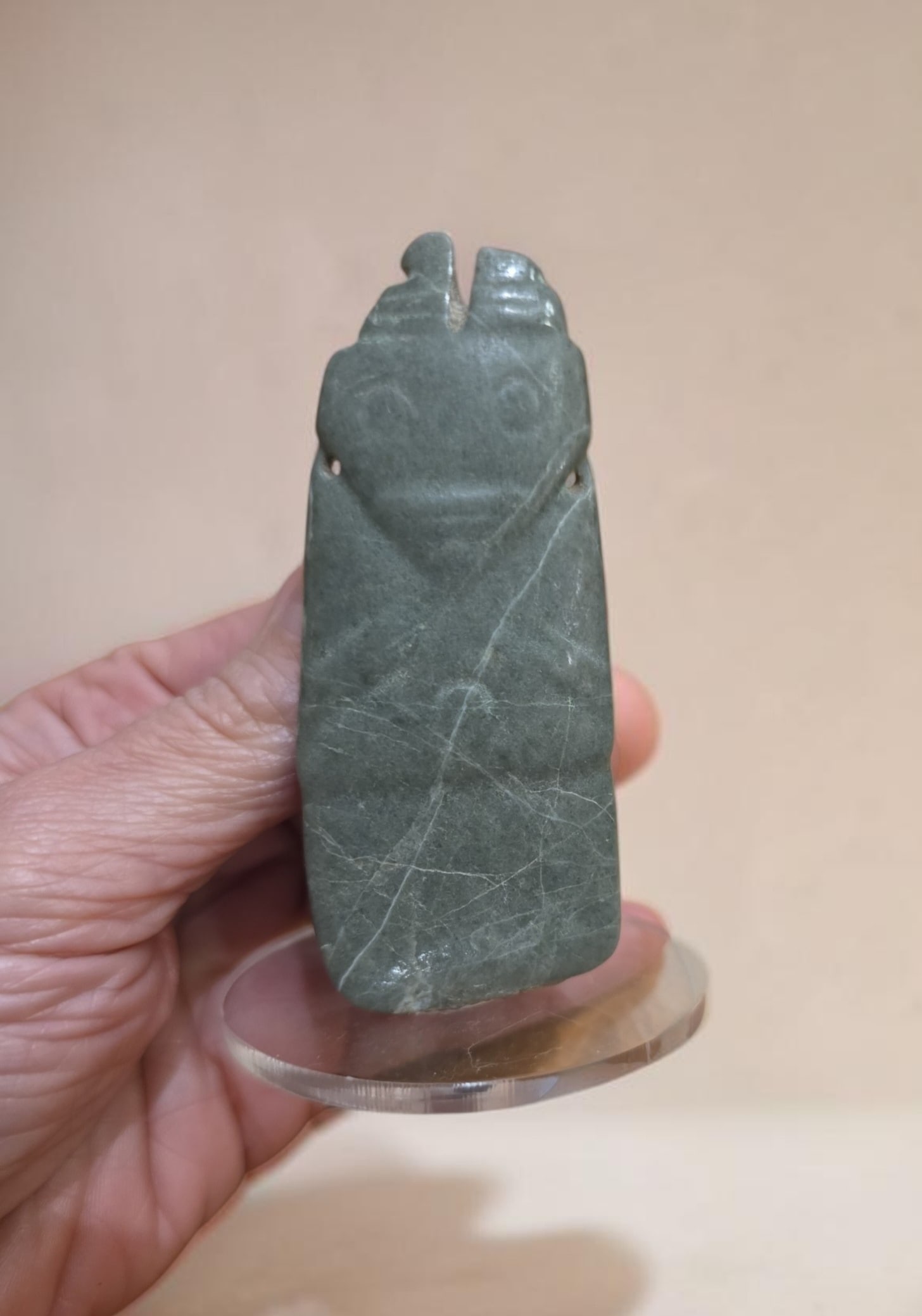 Pre-Columbian Abstract Avian Axe God Celt (1 of 4)