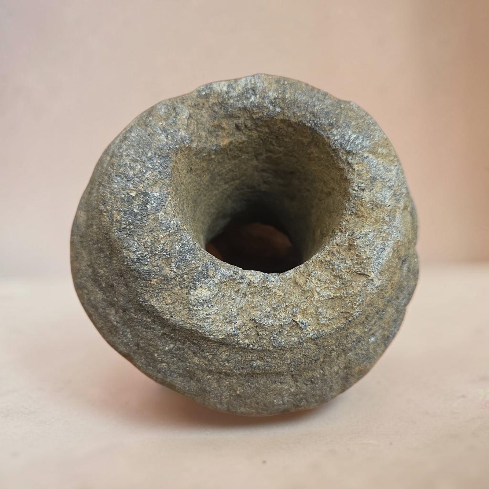 Pre-Columbian Basalt Ceremonial Vessel (1 of 4)