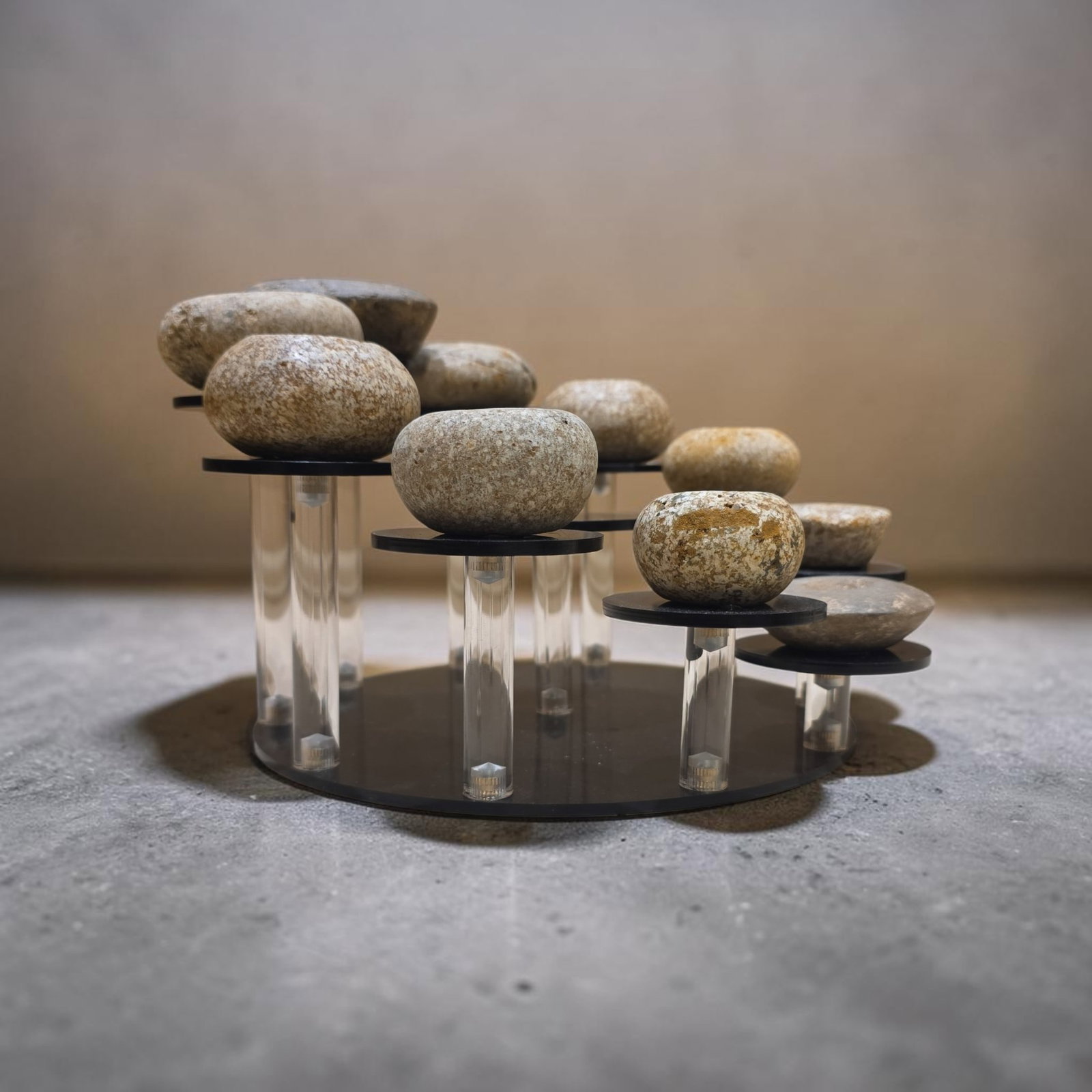 Pre-Columbian Stone Mace and Earspools Collection (1 of 4)