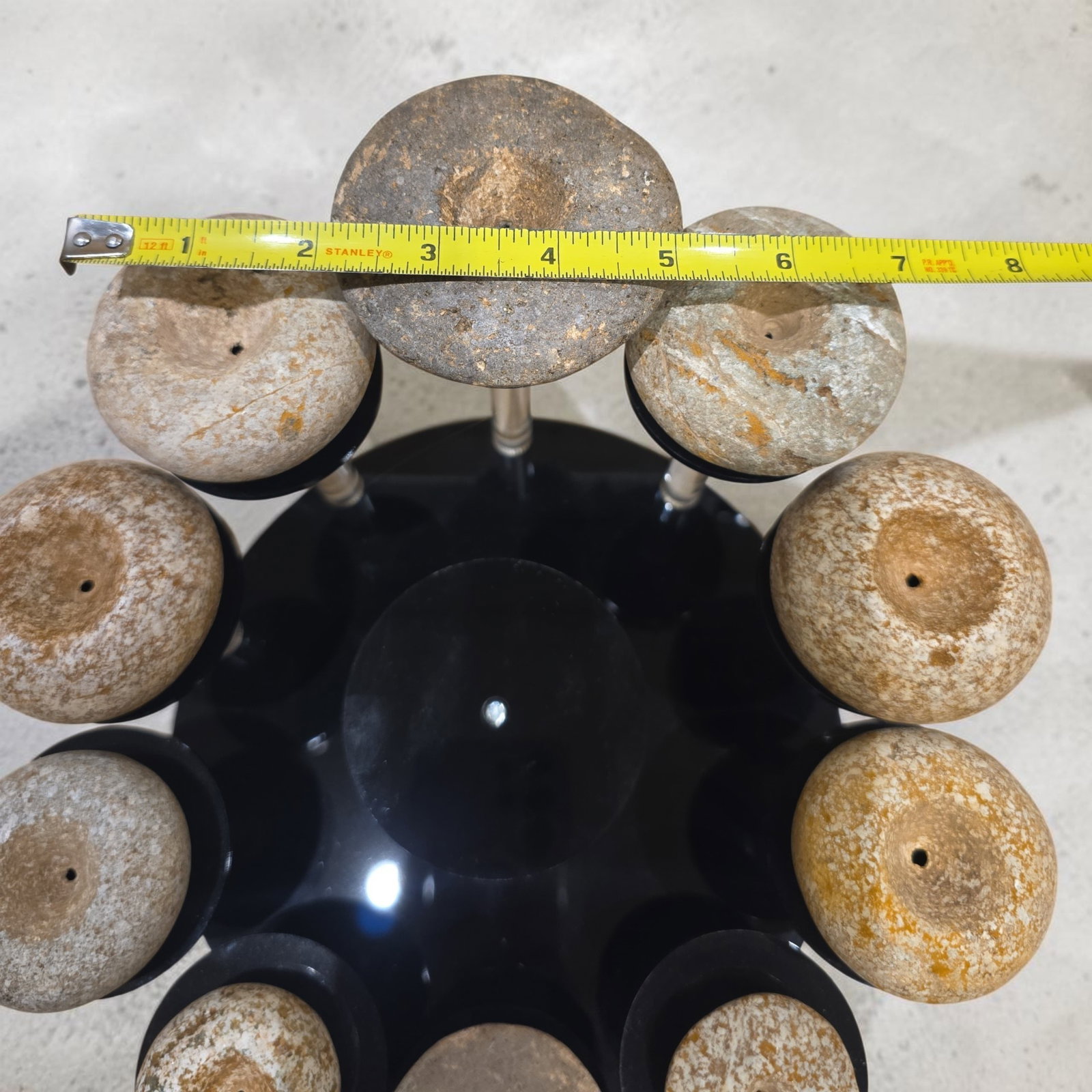 Pre-Columbian Stone Mace and Earspools Collection - 2