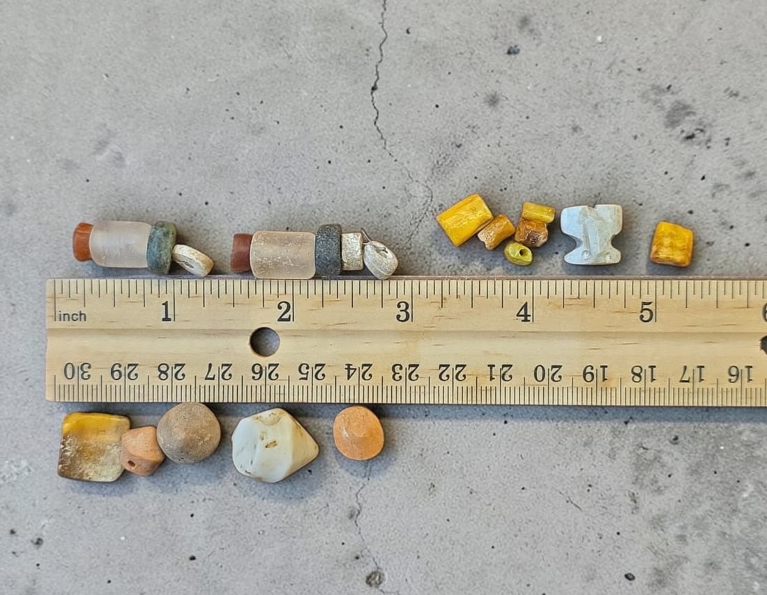 Pre-Columbian Assorted Shell Pendants, Beads and Assemblages, Mayan - 2
