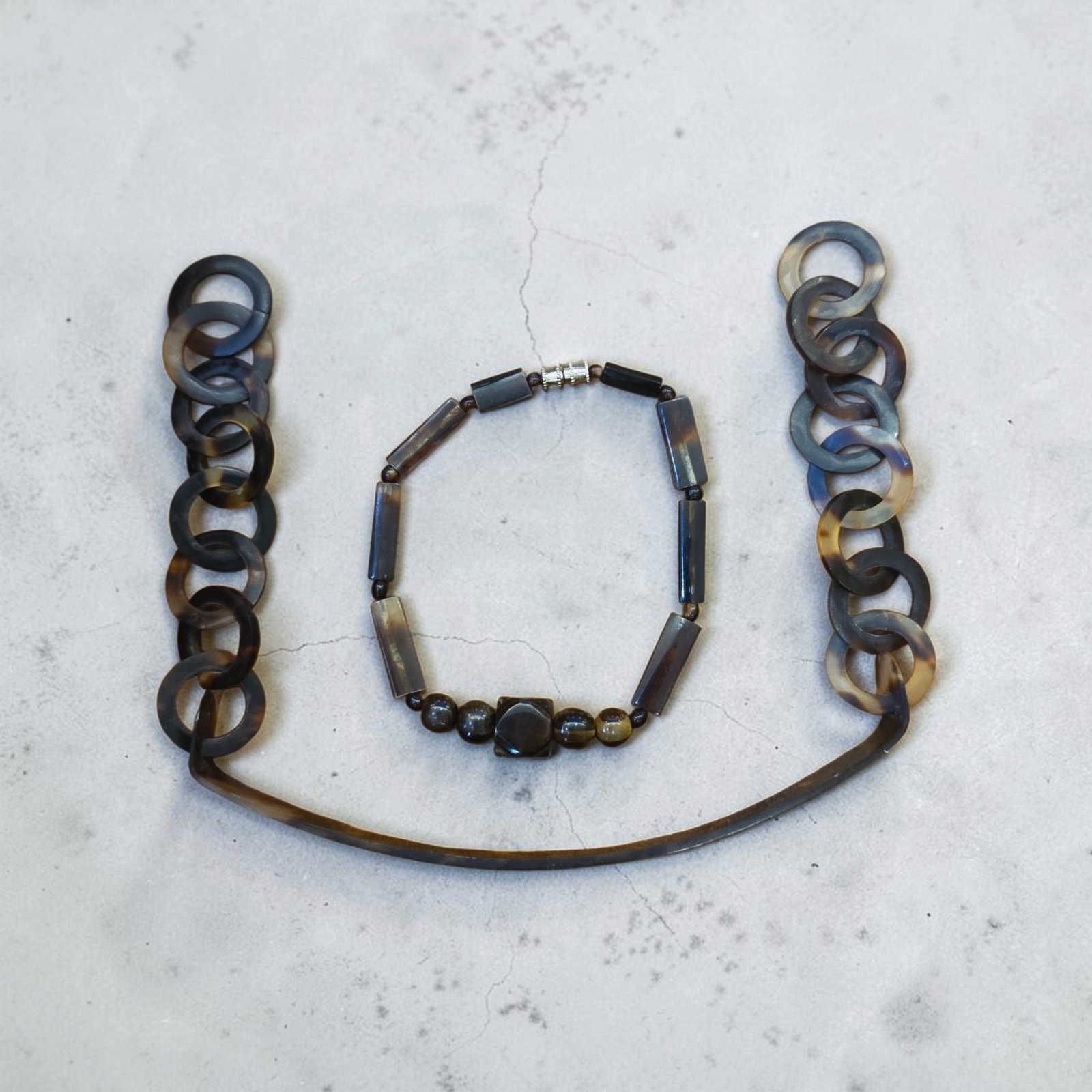 Victorian Tortoise Bracelet and Handbag Handle: 8", Victorian Tortoise Bracelet and Handbag Handle