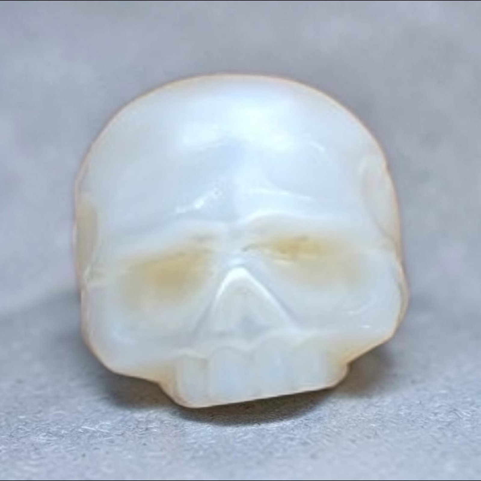 Hand Carved Skull Pearl Bead Natural Pearl: 8MM, Hand Carved Skull Pearl Bead Natural Pearl, High Lustur pearl , South Sea Pearl, Vertical Hole, 8MM