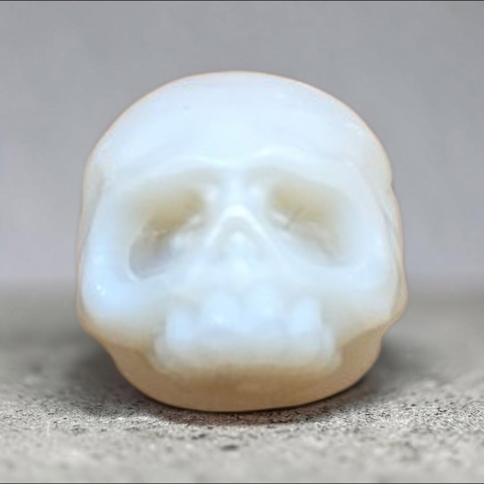 Hand Carved Skull Pearl Bead Natural Pearl (1 of 5)