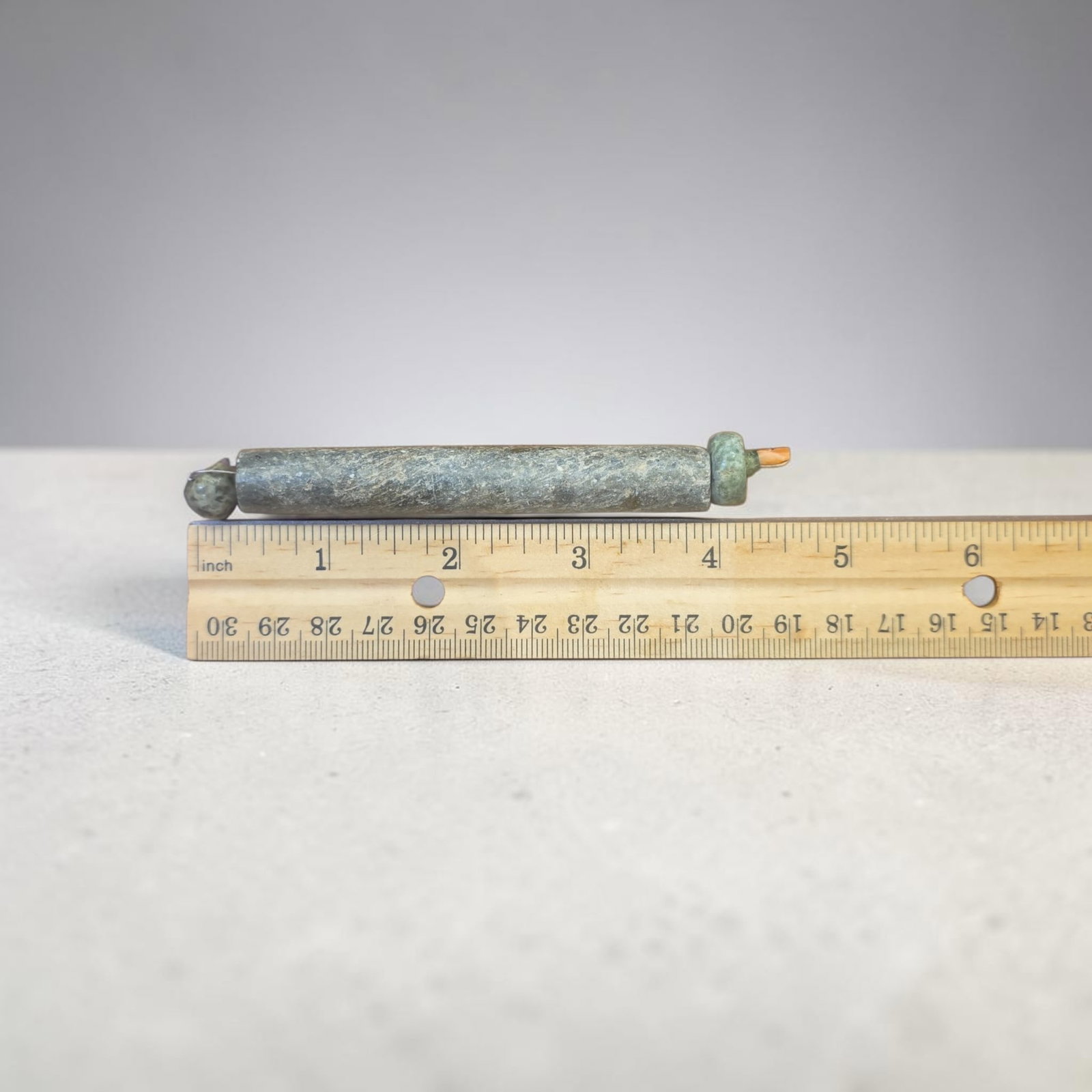 Pre-Columbian Mayan Assemblage, Jade Beads - 2