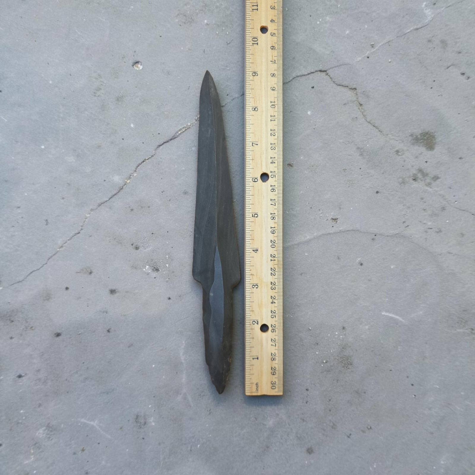 Pre-Columbian Mayan Stone Dagger - 4