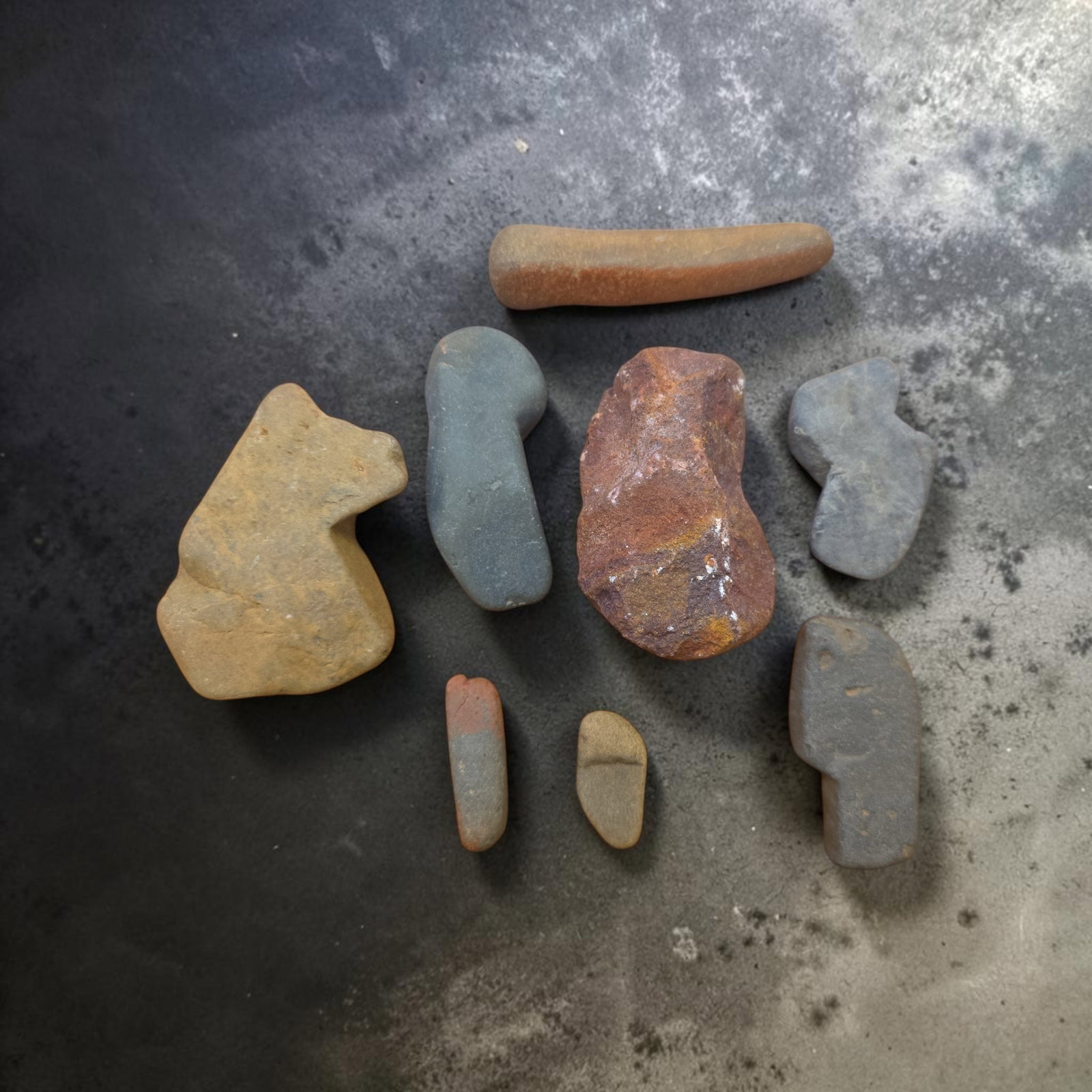 Ancient Boomerang Sharpeners: 2.5", Ancient Boomerang Sharpeners, Australia, Assorted Sizes
