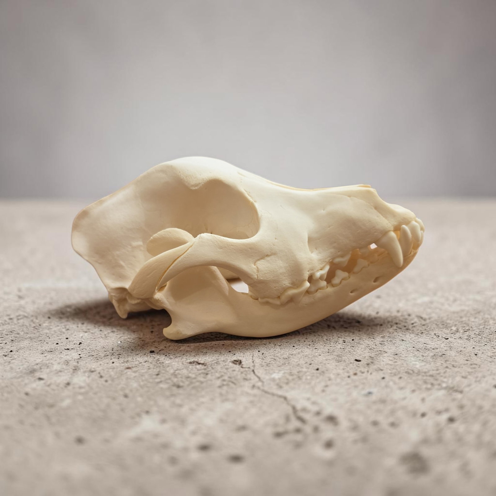 Antique Pitbull Taxidermy Skull (1 of 4)