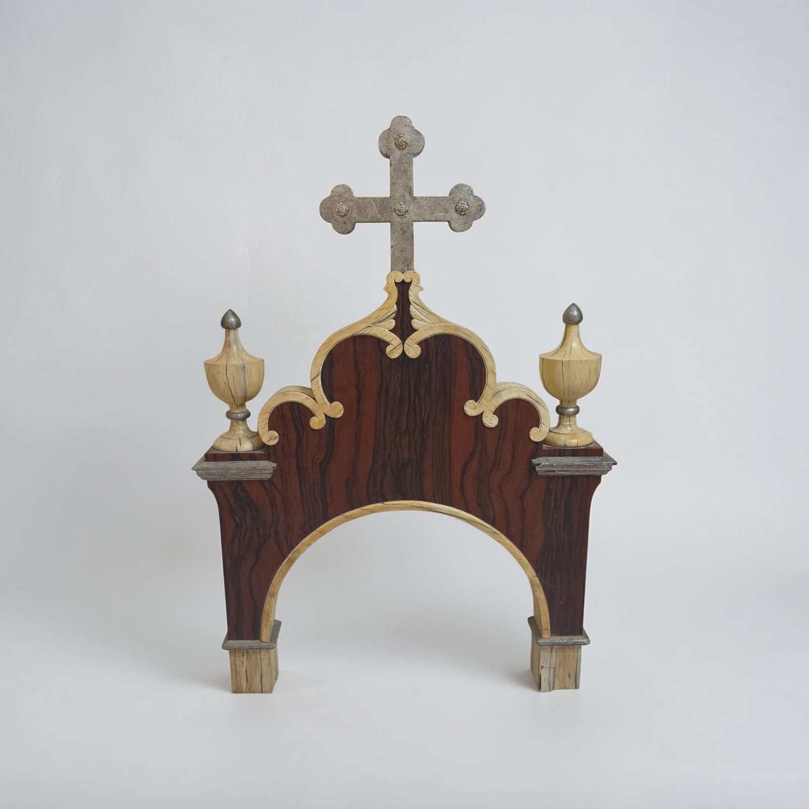 Antique Architectural Altar Piece 19Th Century (1 of 3)