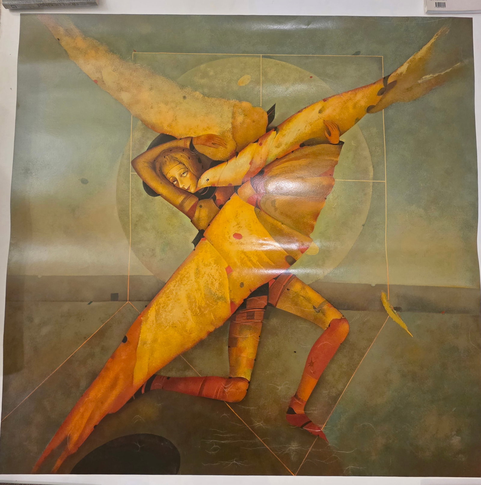 "The Bird" Mikhail Aleksandrov, Serigraph (1 of 3)