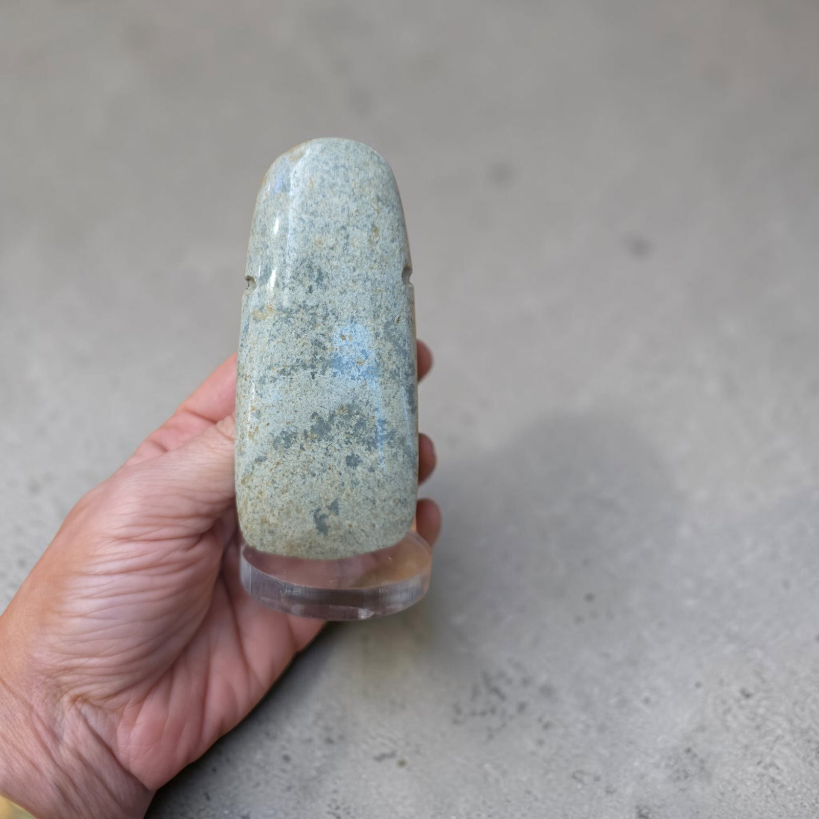 Pre-Columbian Jade Celt, Nicoya Costa Rica (1 of 6)