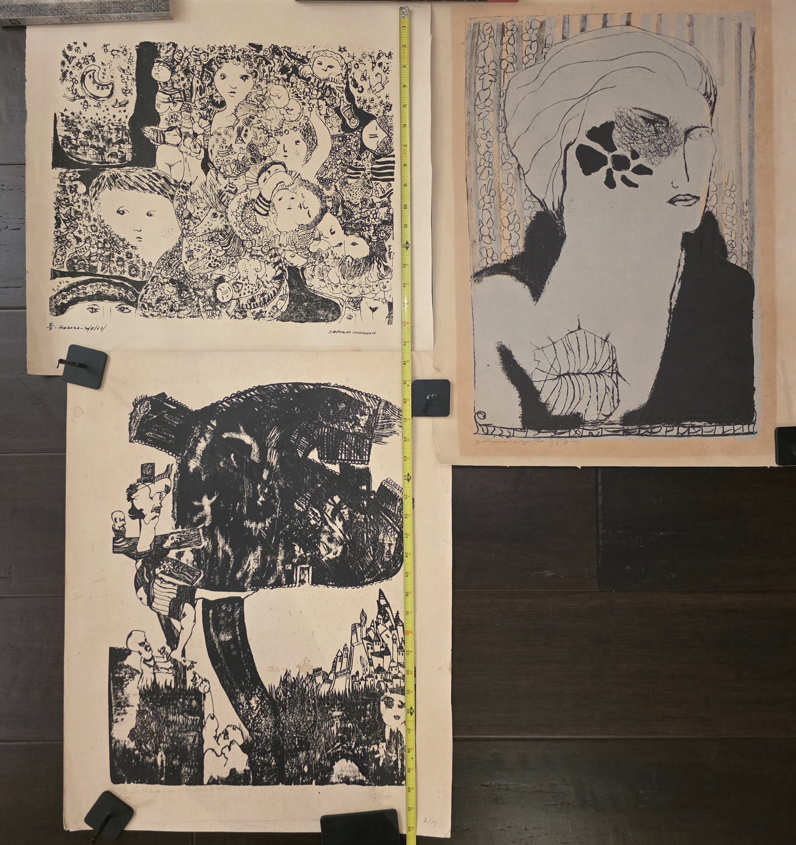 20Th Century Cuban Artist Lithographs (1 of 6)