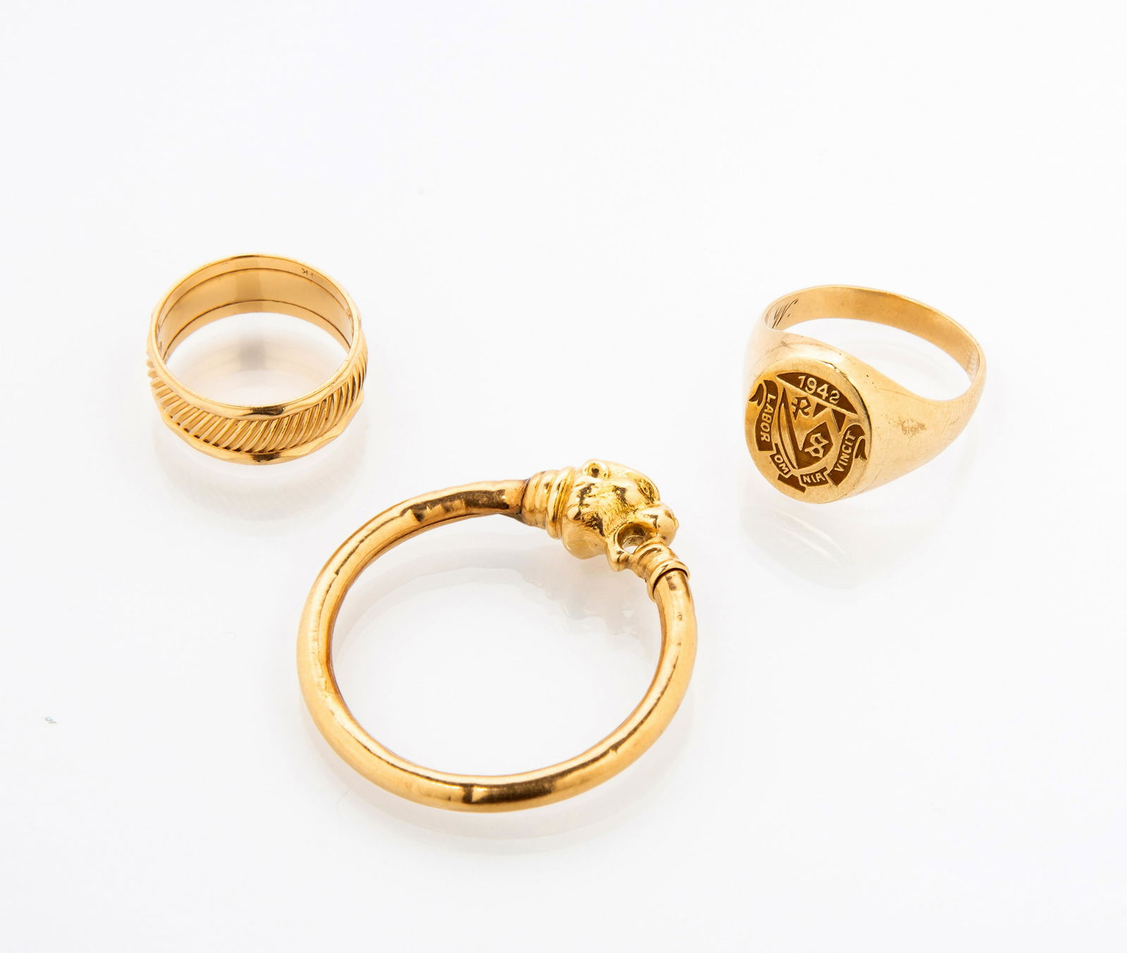 Lot of Three Gold Pieces (1 of 4)